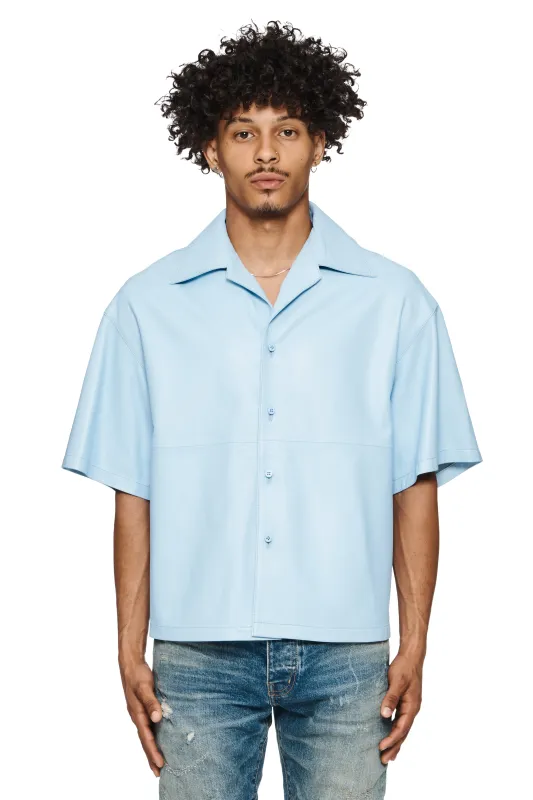 Leather Shirt made by PURPLE BRAND