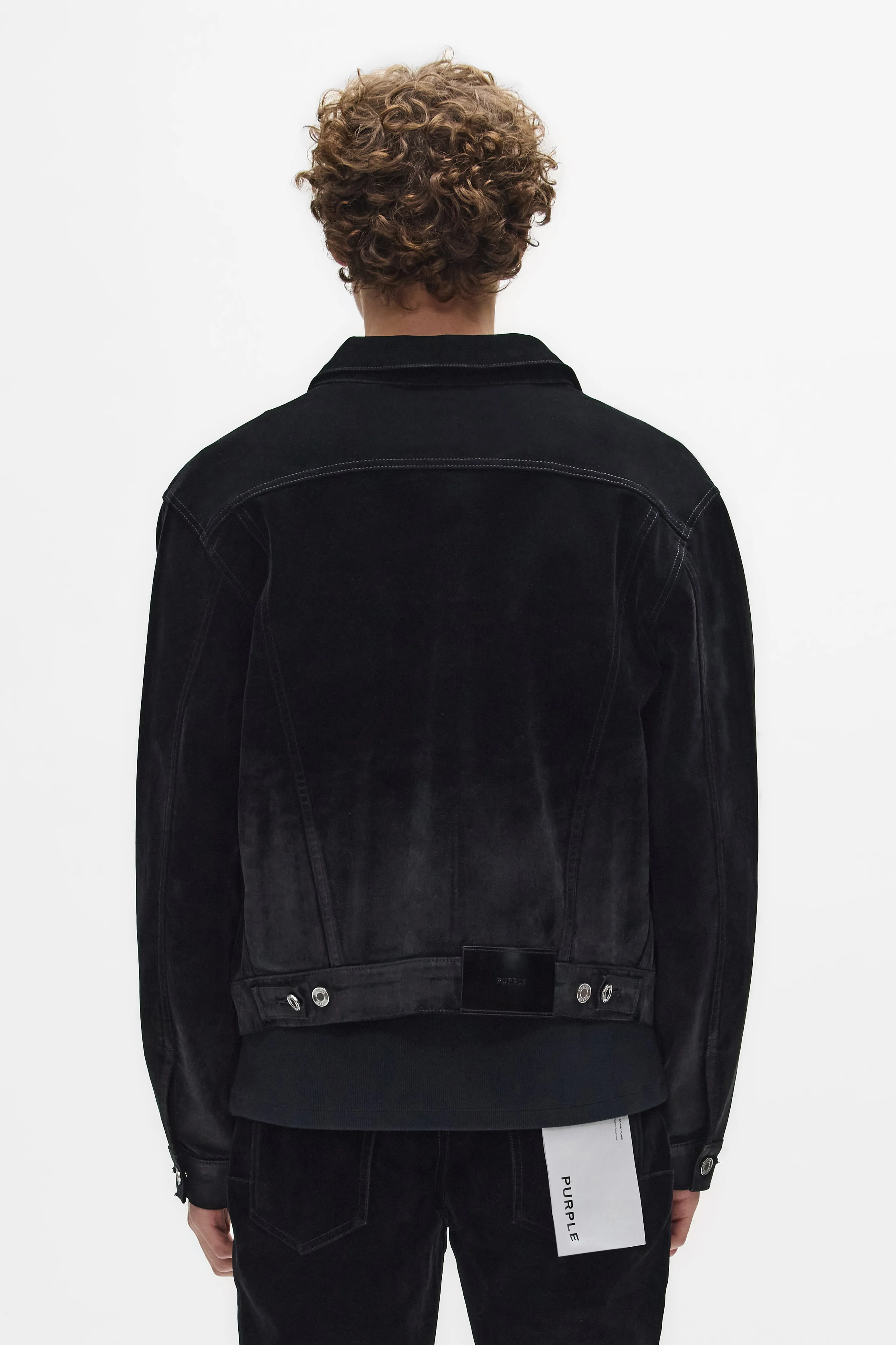 Flock Dipped Jacket sold by PURPLE BRAND product image thumbnail 3