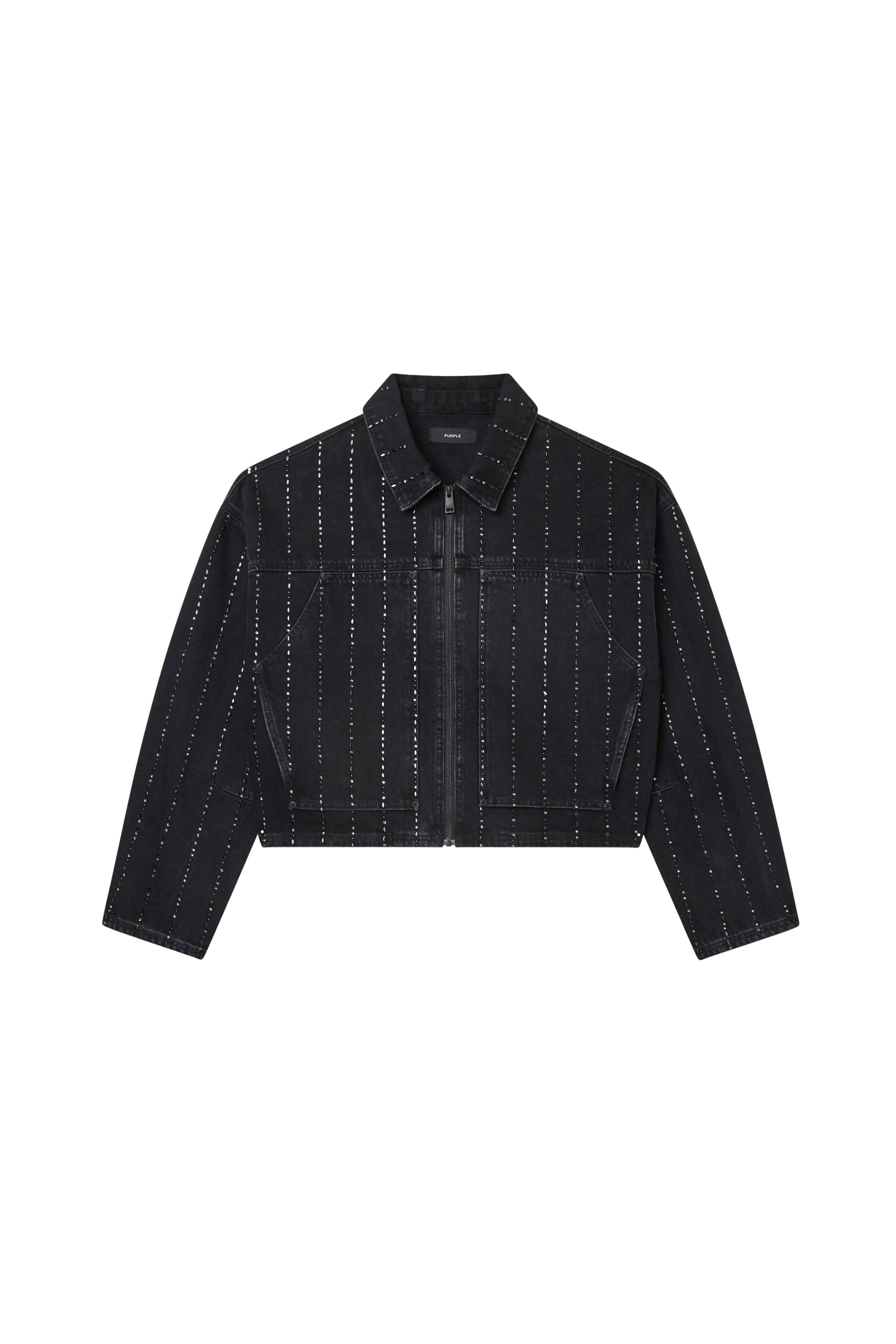 Embellished Stripes Jacket sold by PURPLE BRAND product image thumbnail 5