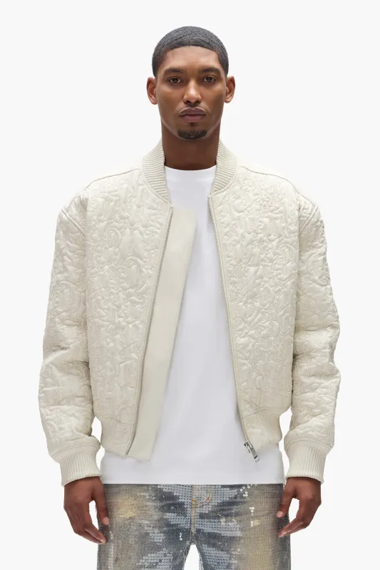 Gothic Bomber Jacket made by PURPLE BRAND