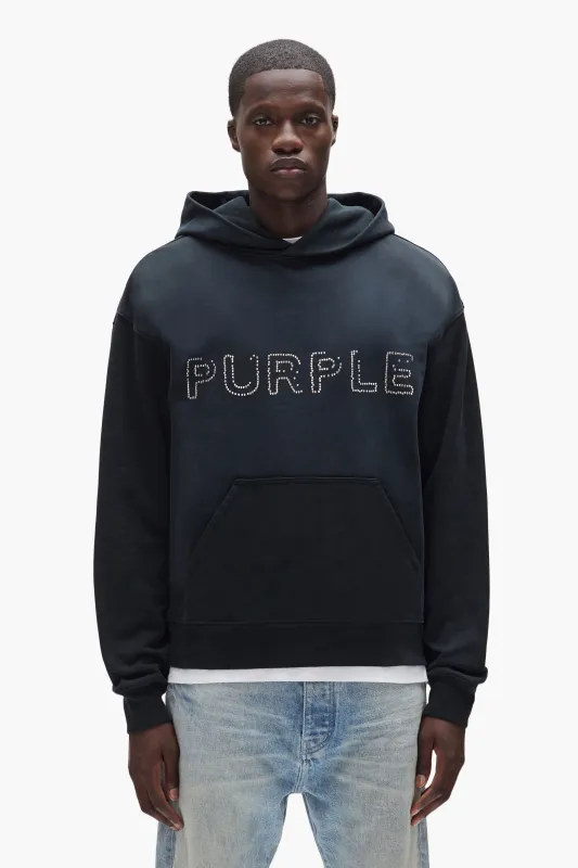 Studded Hoodie made by PURPLE BRAND