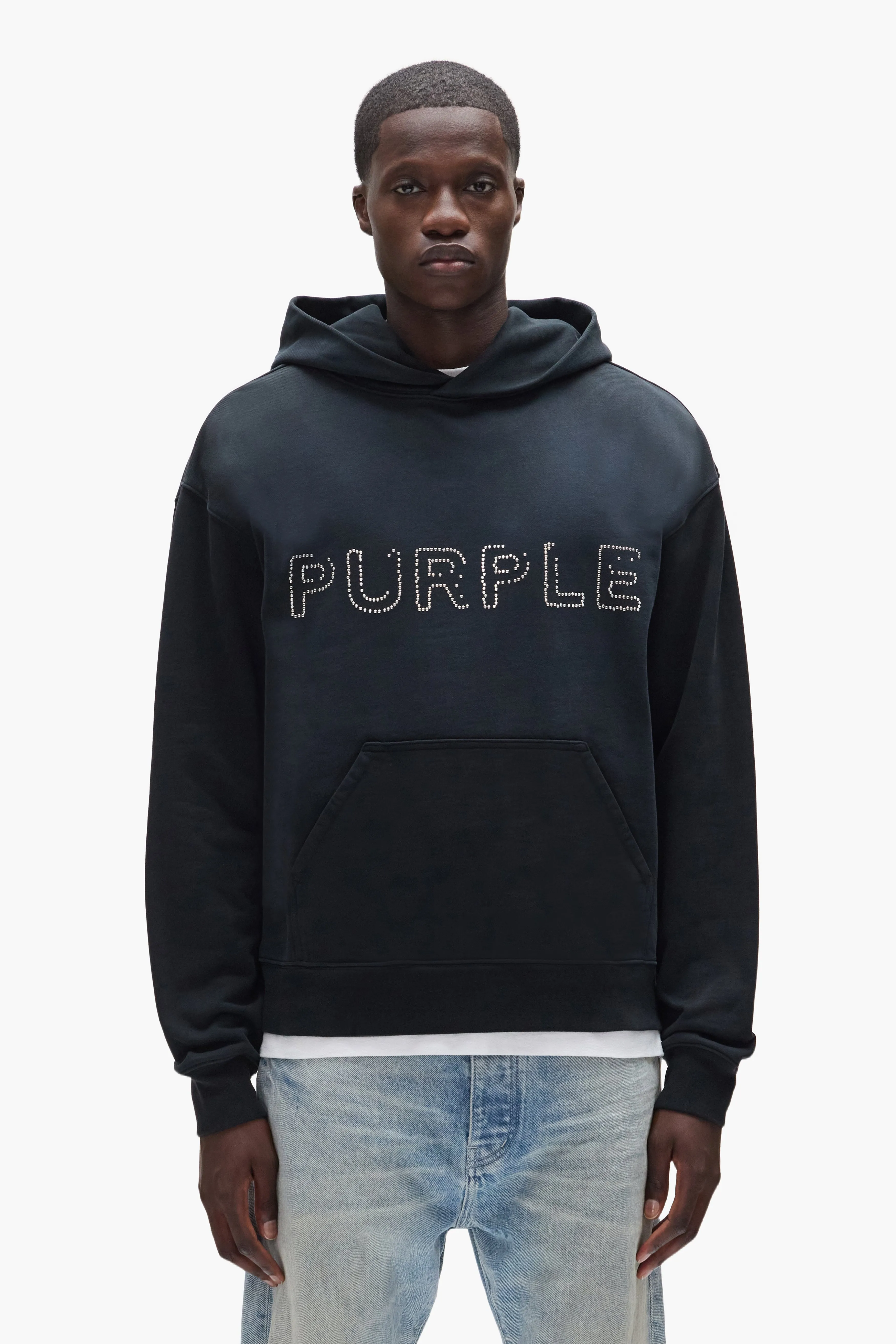 Studded Hoodie sold by PURPLE BRAND