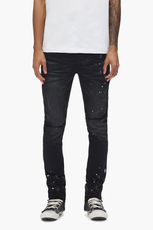 P001 Black Resin Knee Slit made by PURPLE BRAND