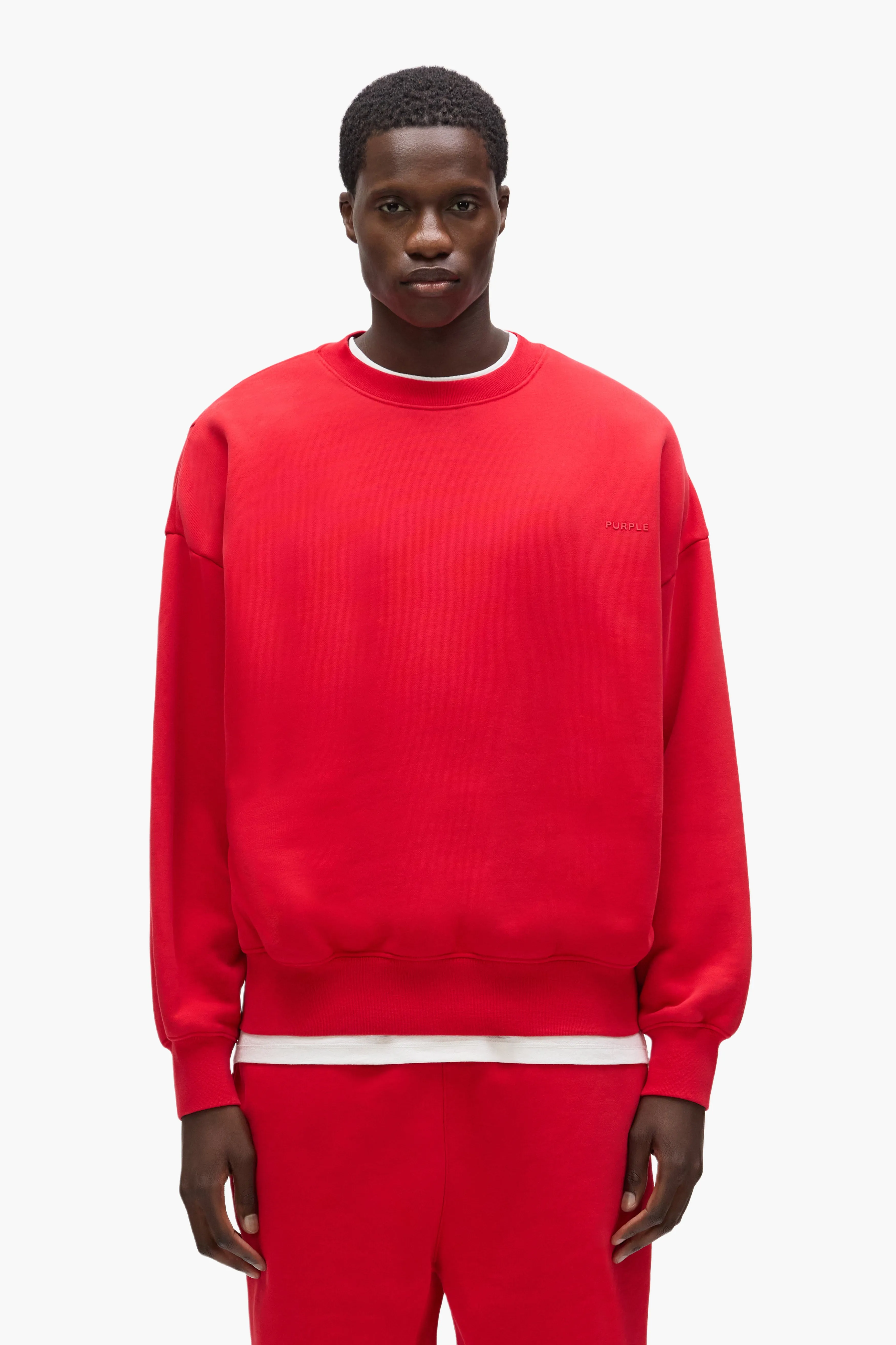 Basic Crewneck Sweater sold by PURPLE BRAND