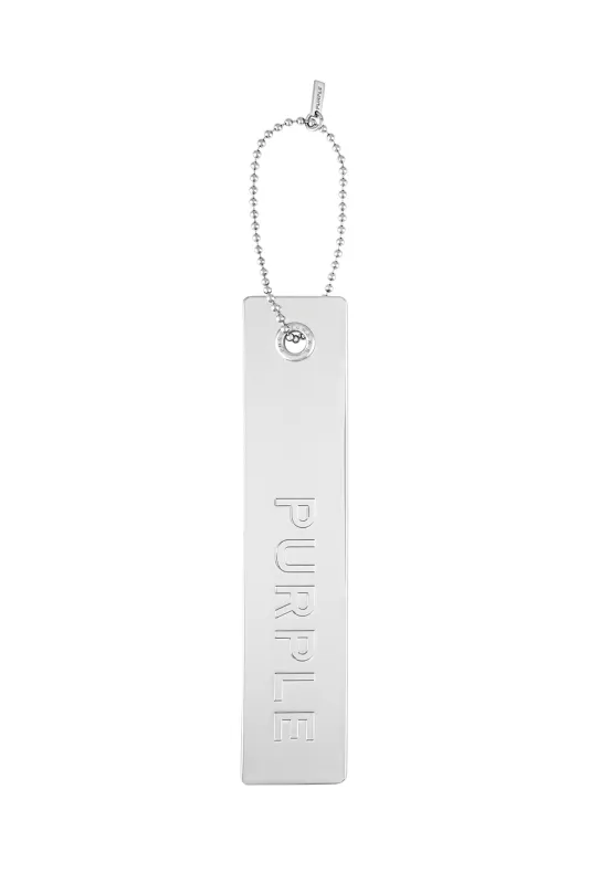 Metal Hang Tag - Silver made by PURPLE BRAND