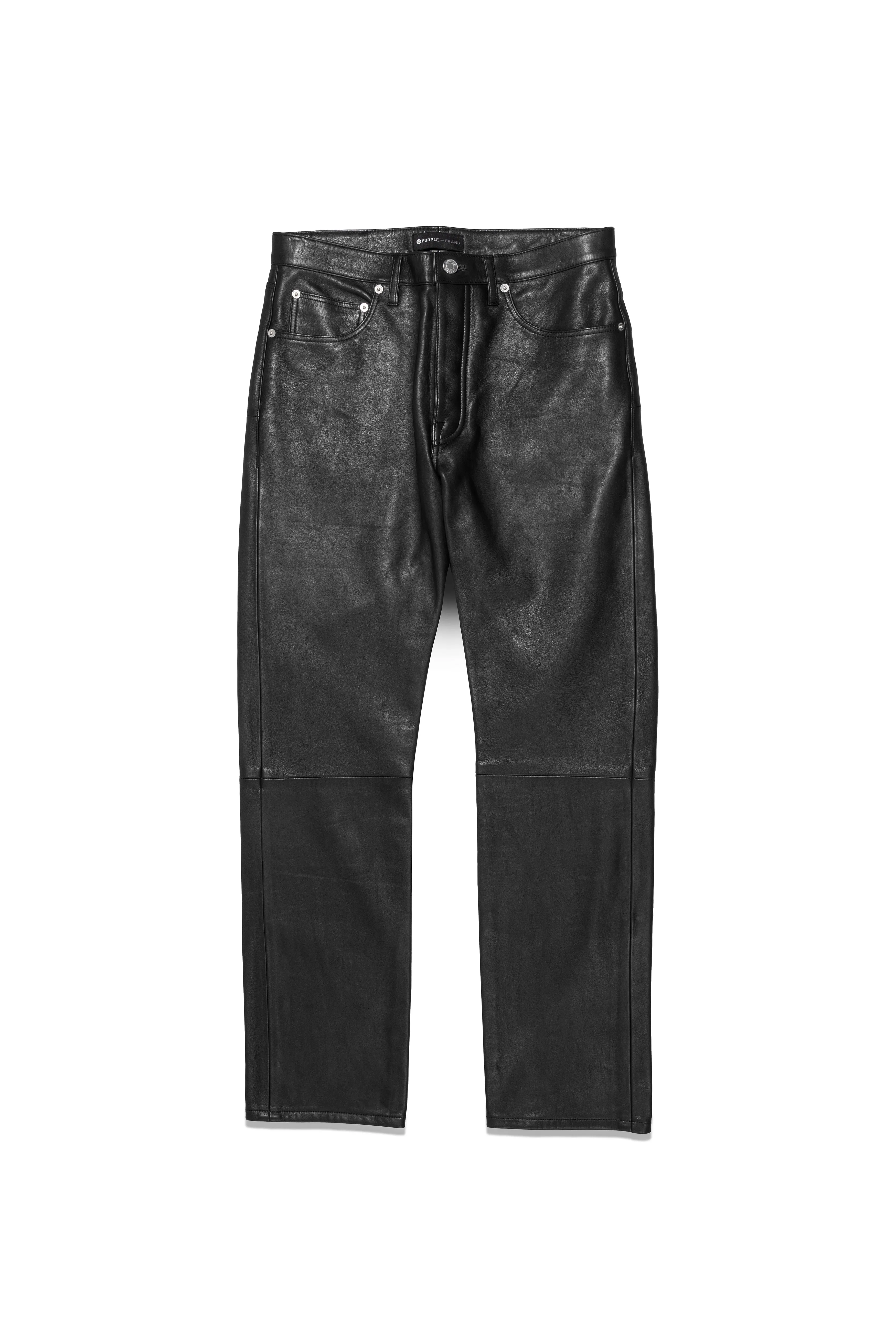 P011 MID RISE STRAIGHT LEG - Black Beauty Dye Through sold by PURPLE BRAND product image thumbnail 3