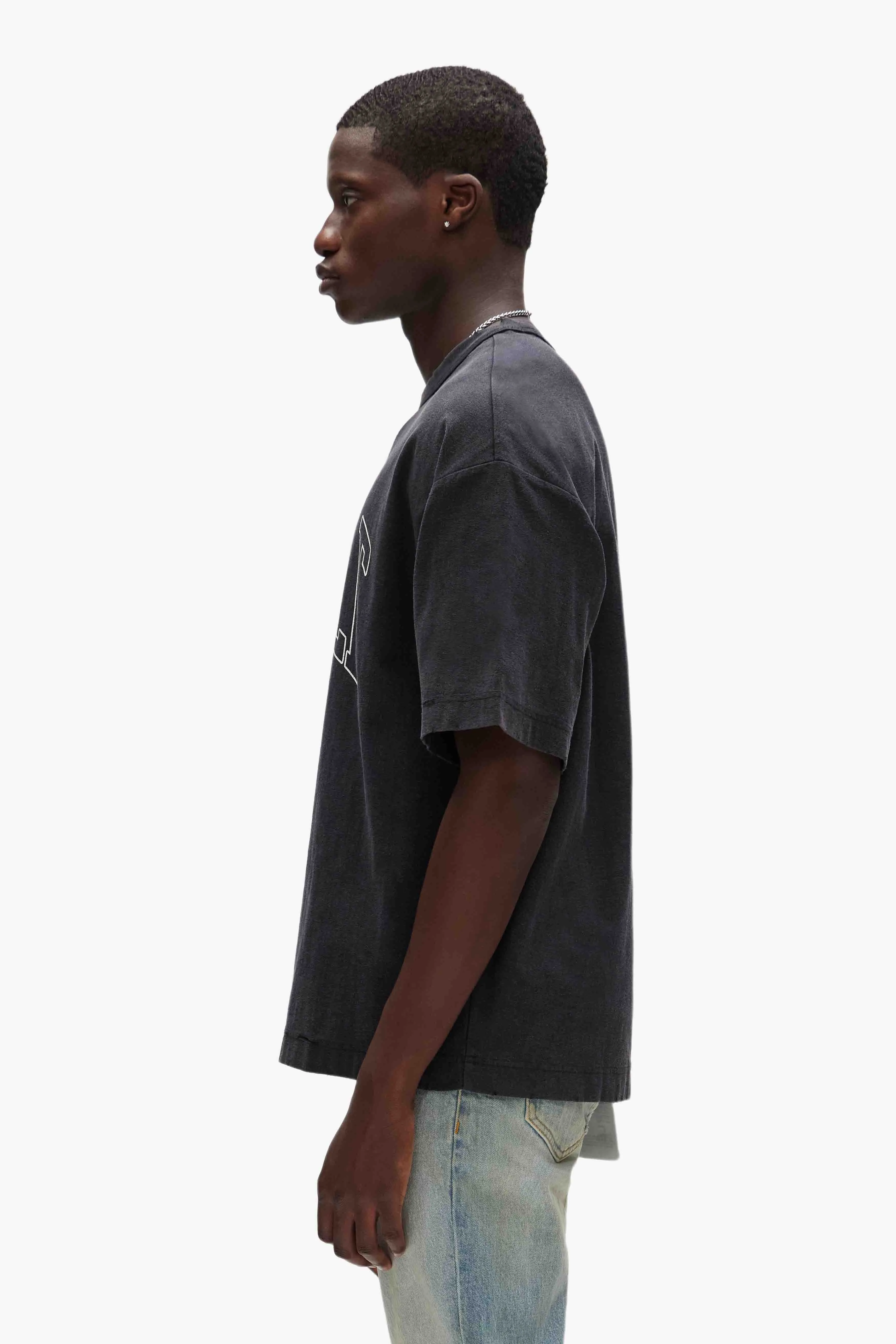 Arched Outline Tee sold by PURPLE BRAND product image thumbnail 2
