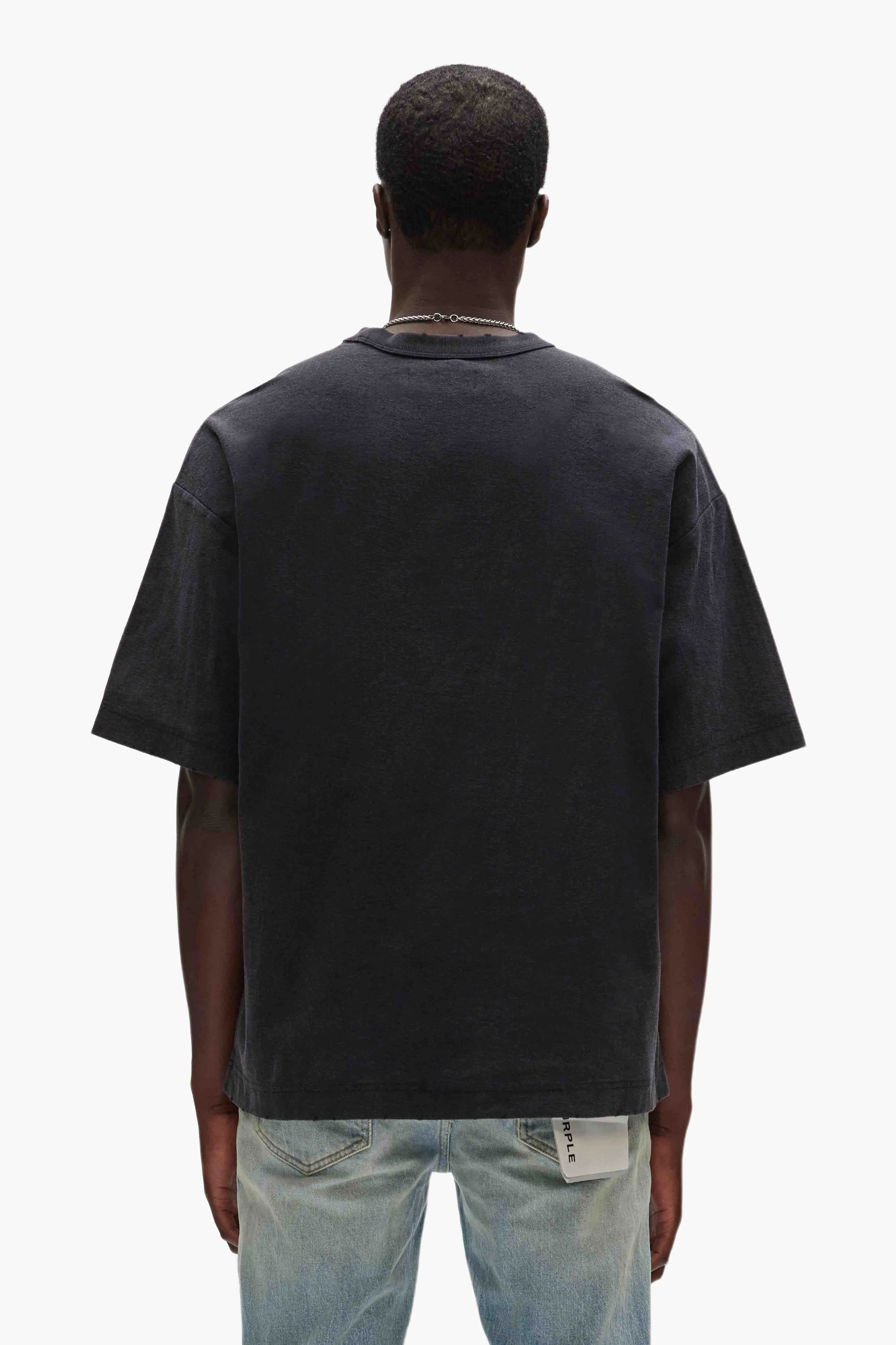 Arched Outline Tee sold by PURPLE BRAND product image thumbnail 3