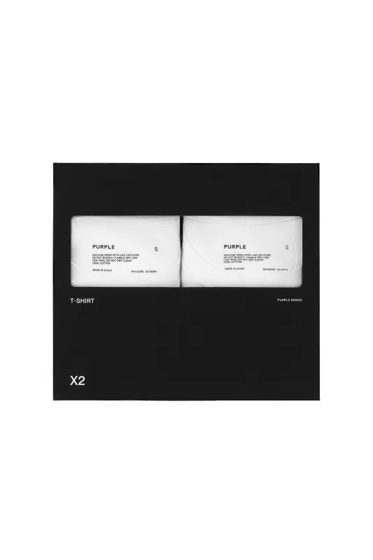 2 Pack Tees made by PURPLE BRAND