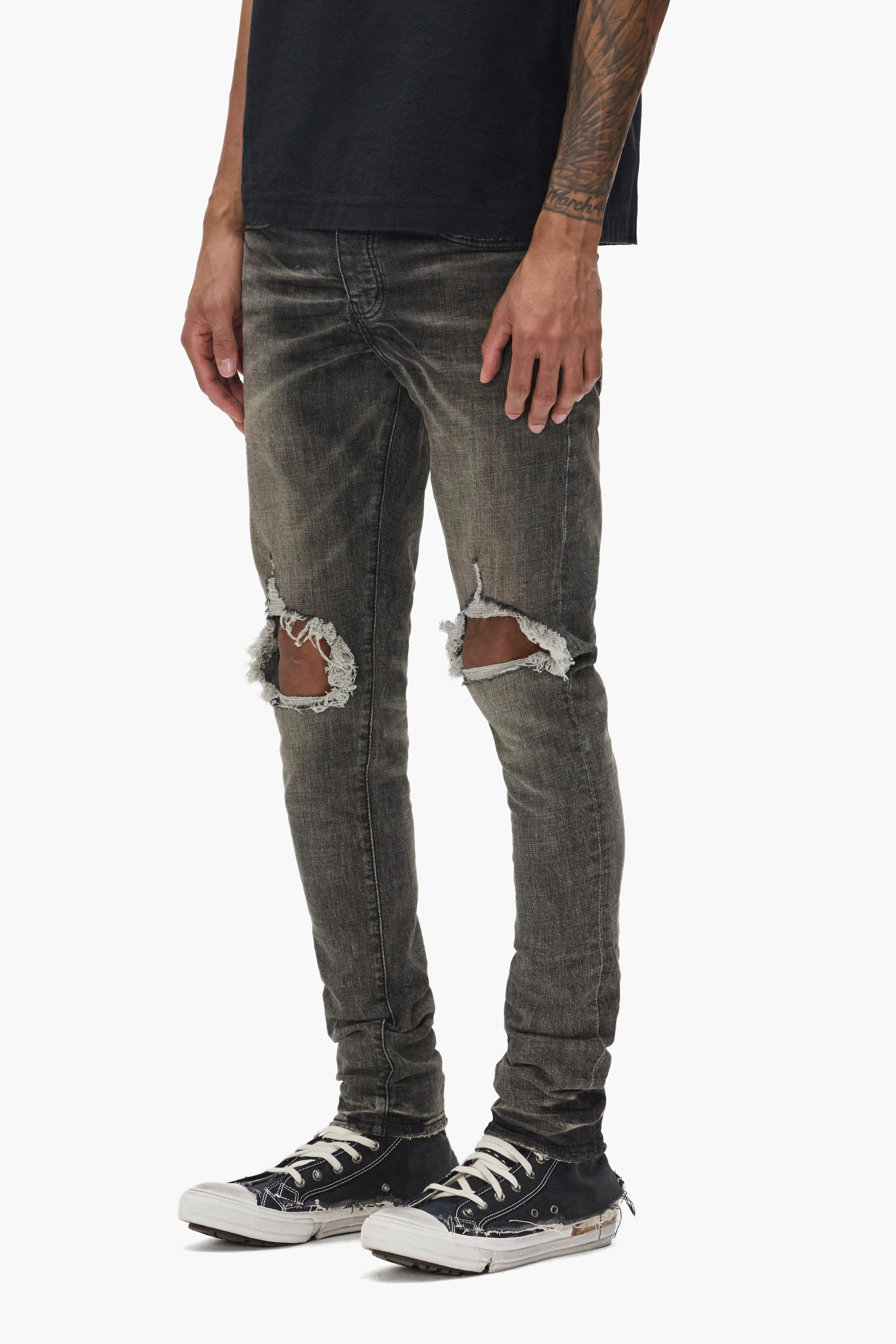 P002 Grey Dirty Blowout sold by PURPLE BRAND product image thumbnail 2