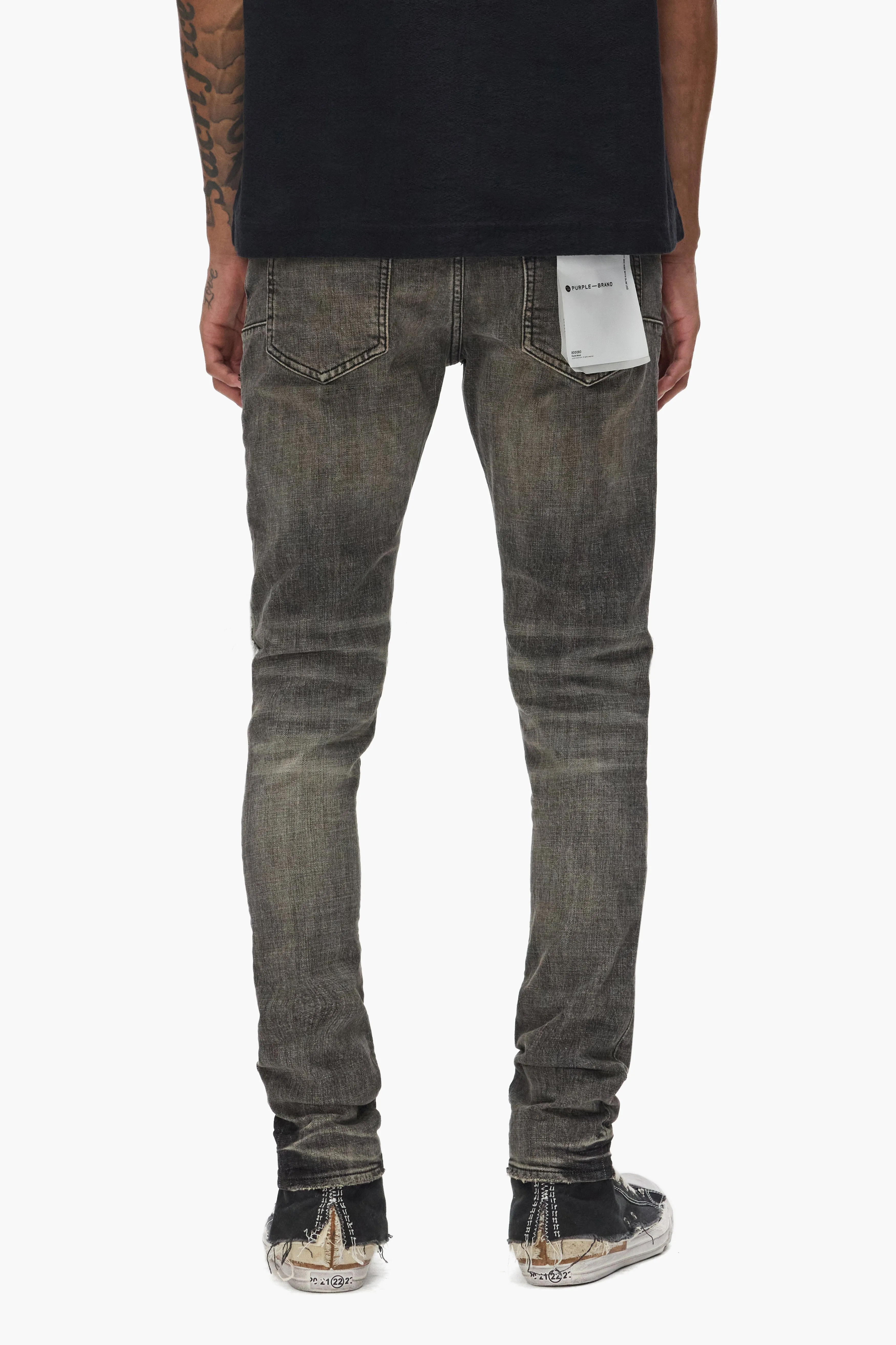 P002 Grey Dirty Blowout sold by PURPLE BRAND product image thumbnail 3