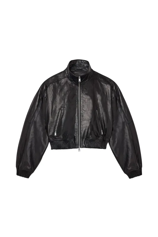 Patent Leather Jacket made by PURPLE BRAND