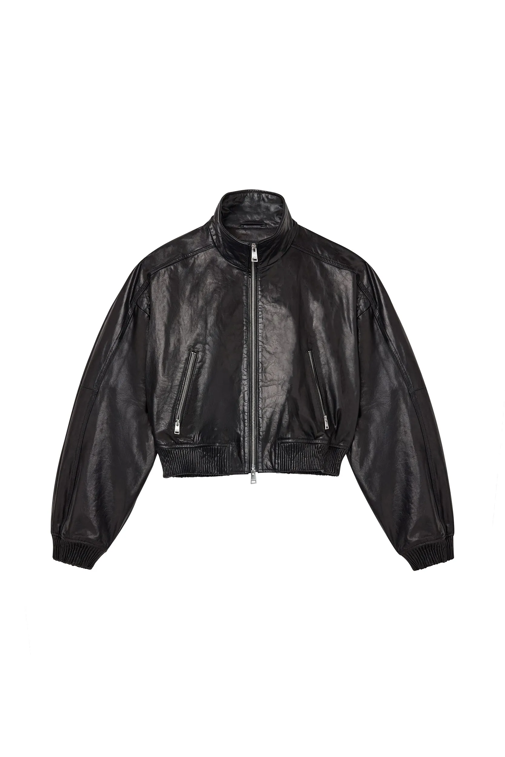 Patent Leather Jacket sold by PURPLE BRAND