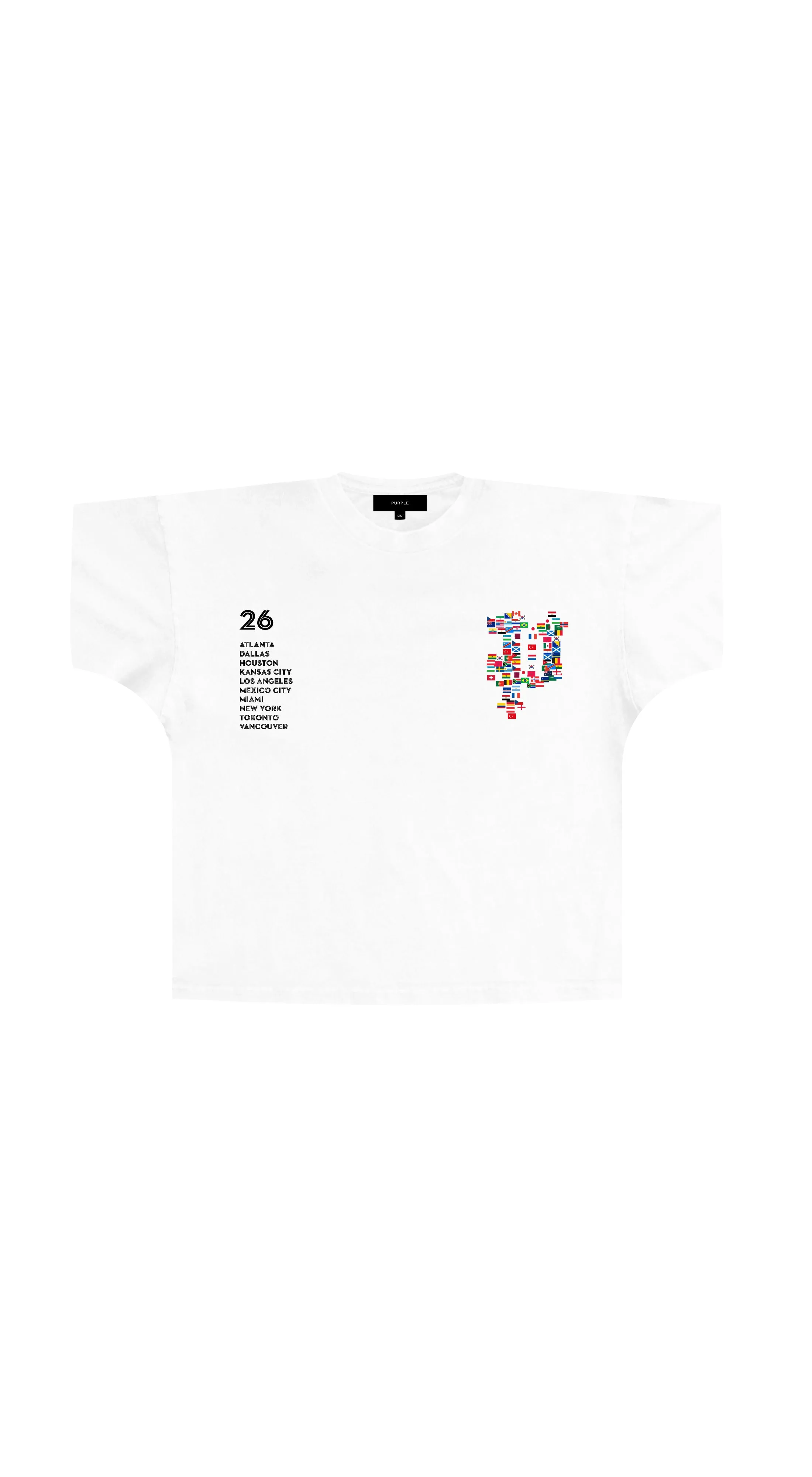Countries Tee sold by PURPLE BRAND