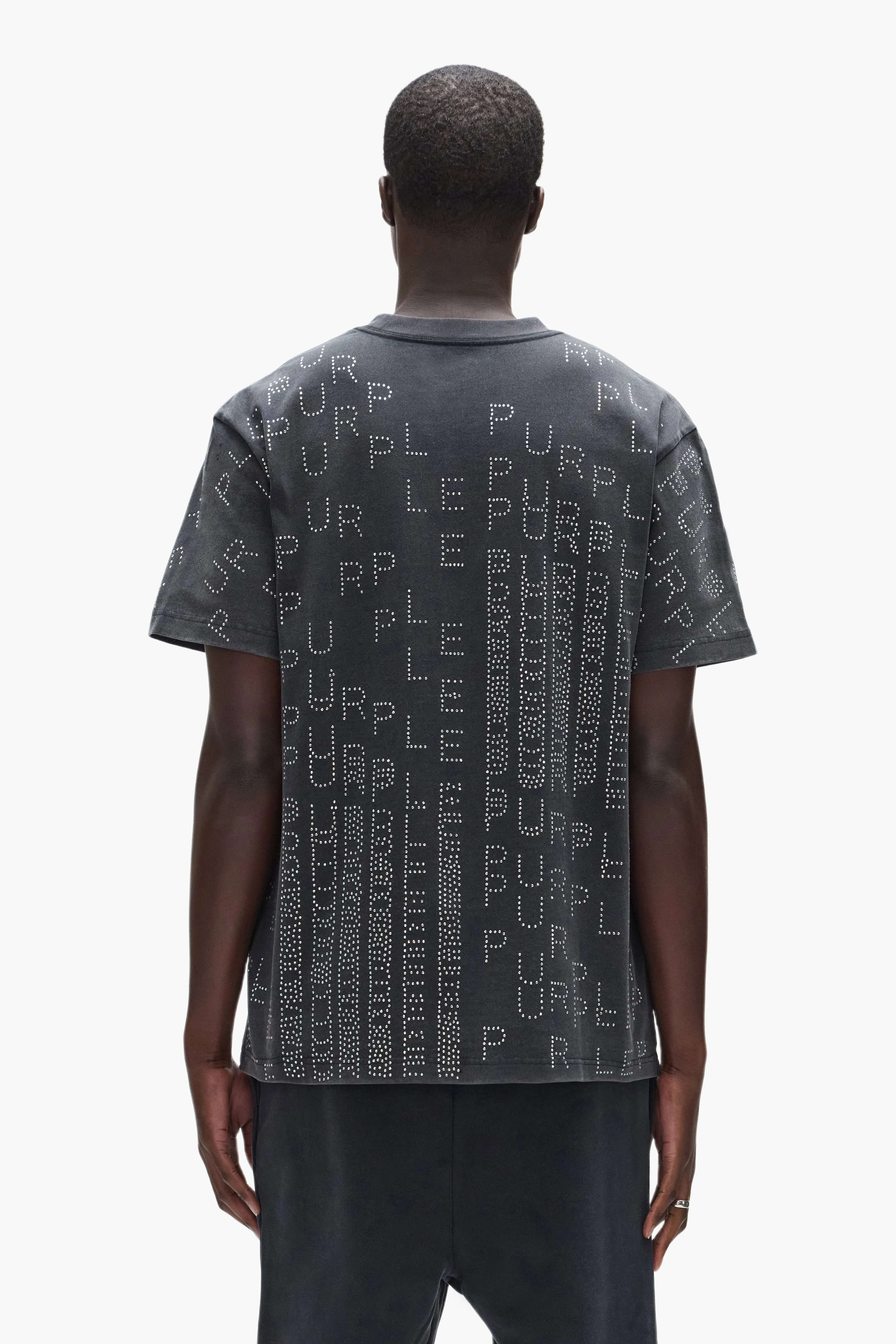 Crystal Sequin Tee sold by PURPLE BRAND product image thumbnail 3