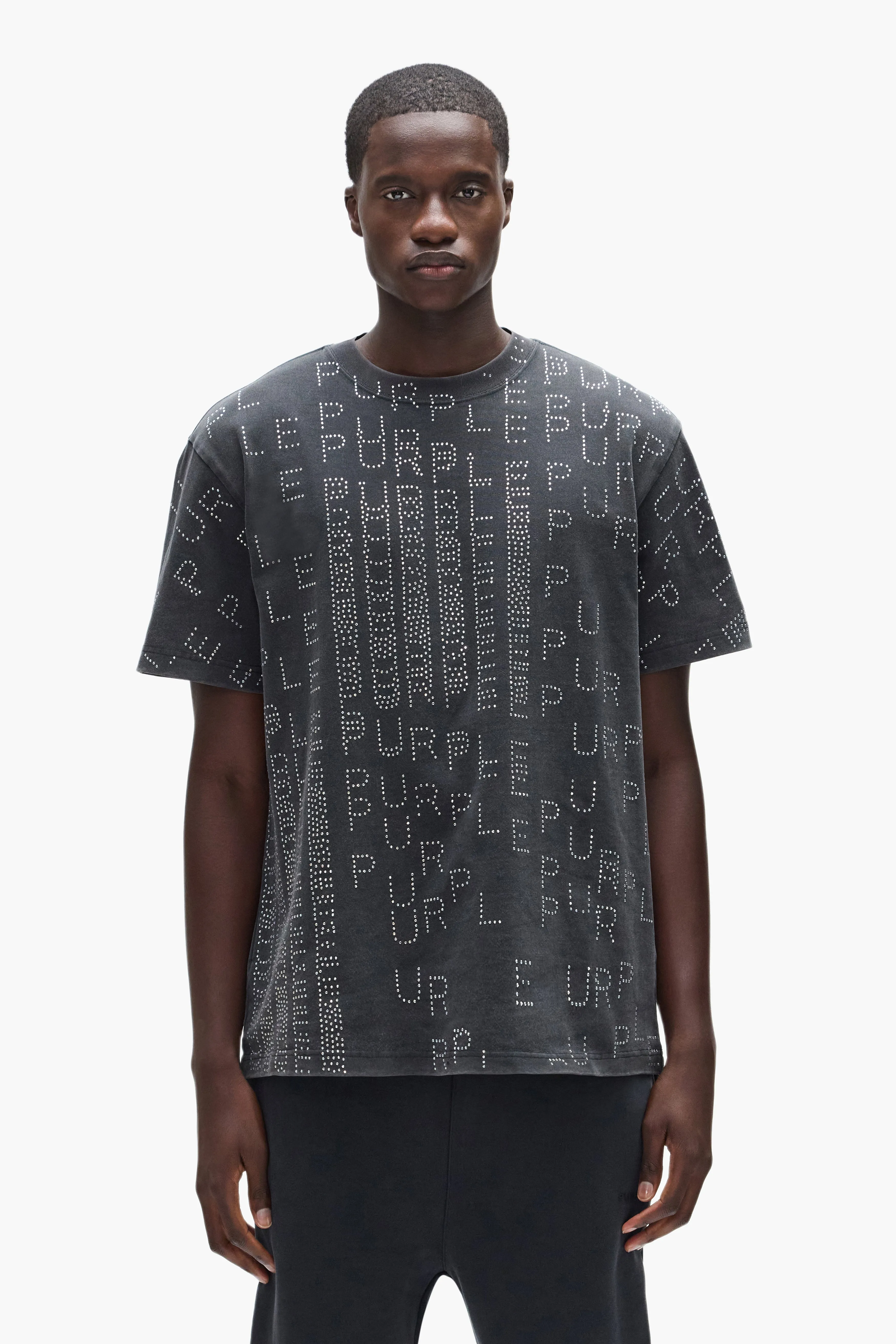 Crystal Sequin Tee sold by PURPLE BRAND