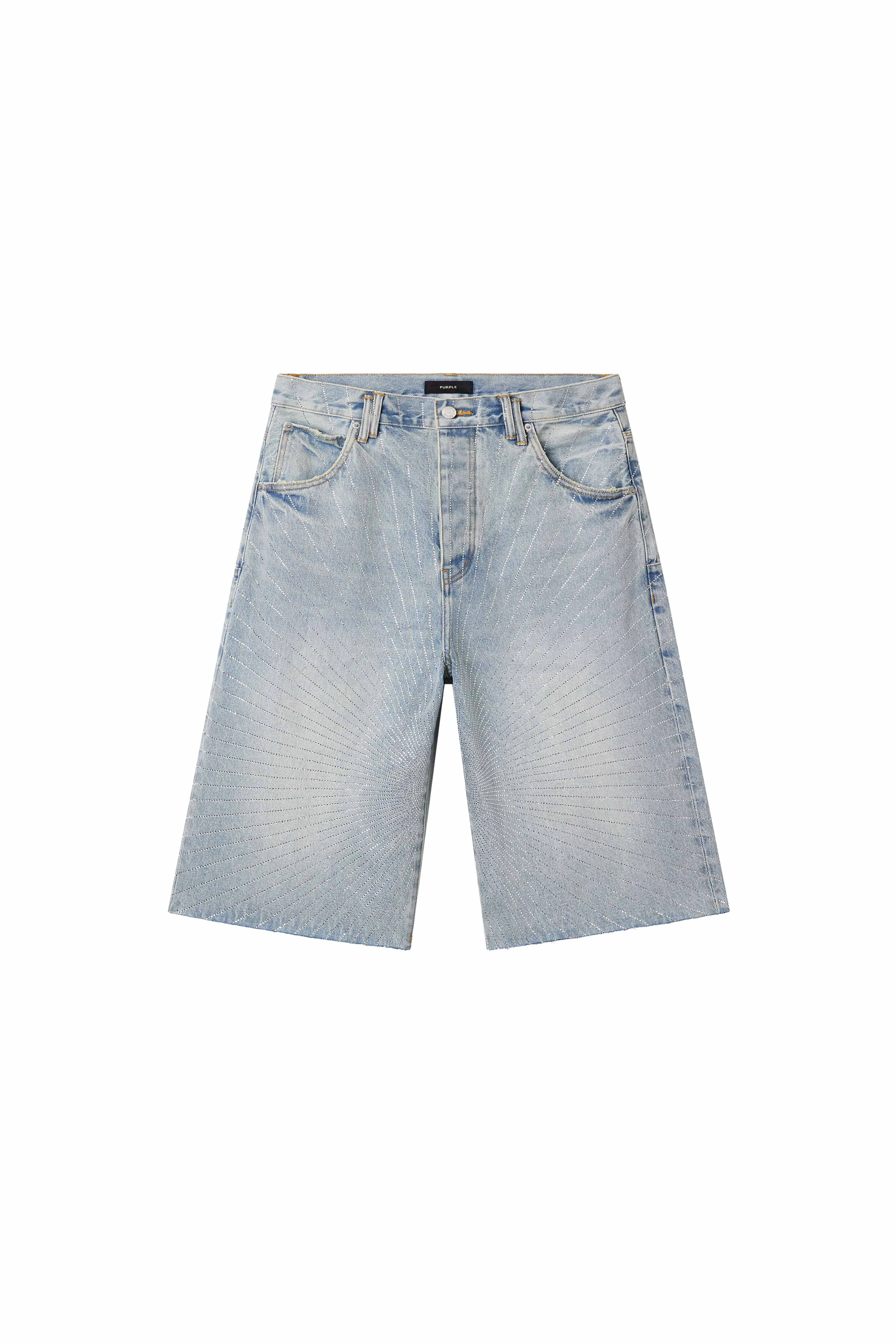 P070 Radial Hotfix Shorts sold by PURPLE BRAND product image thumbnail 5