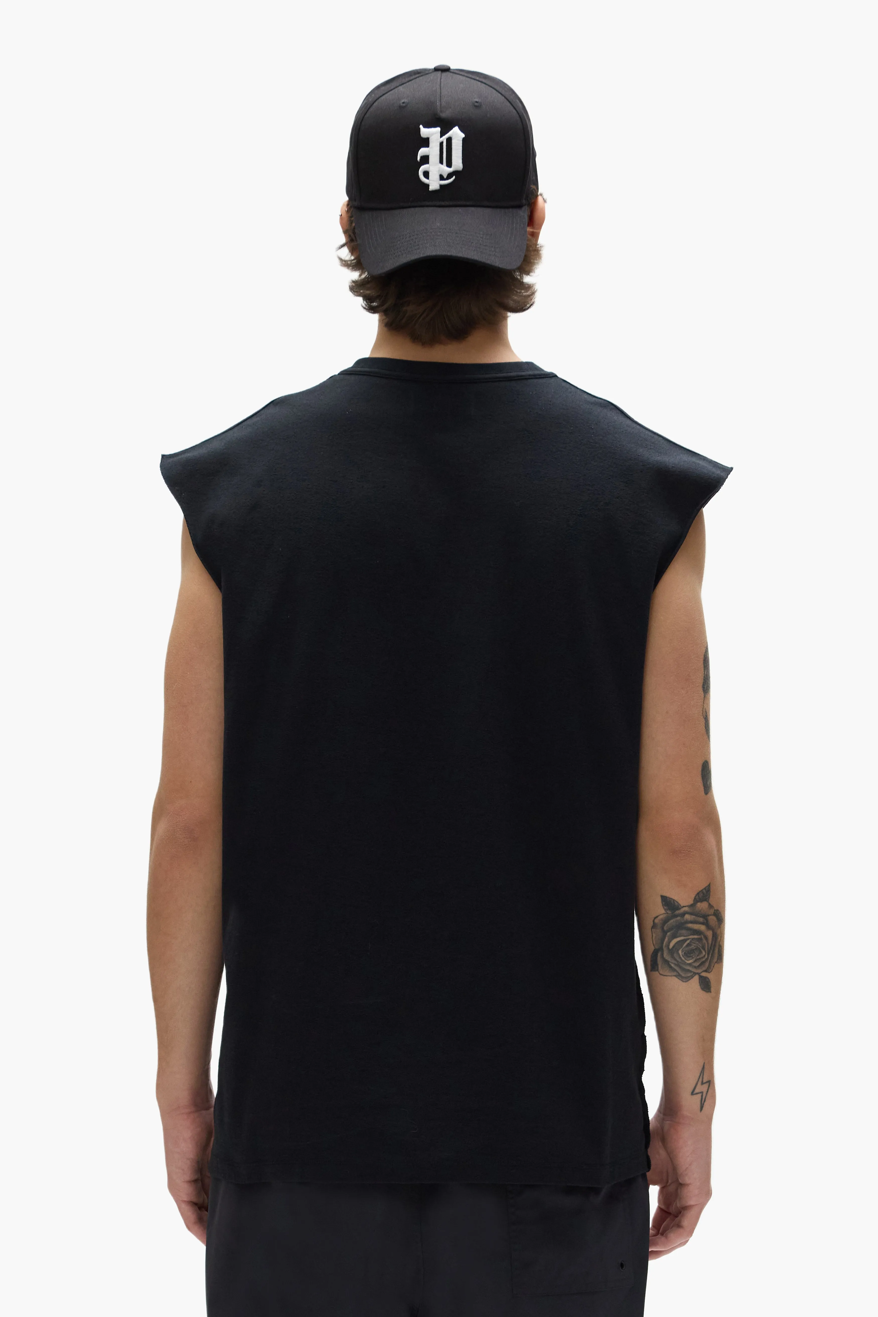 Embroidered Star Tank Top sold by PURPLE BRAND product image thumbnail 3