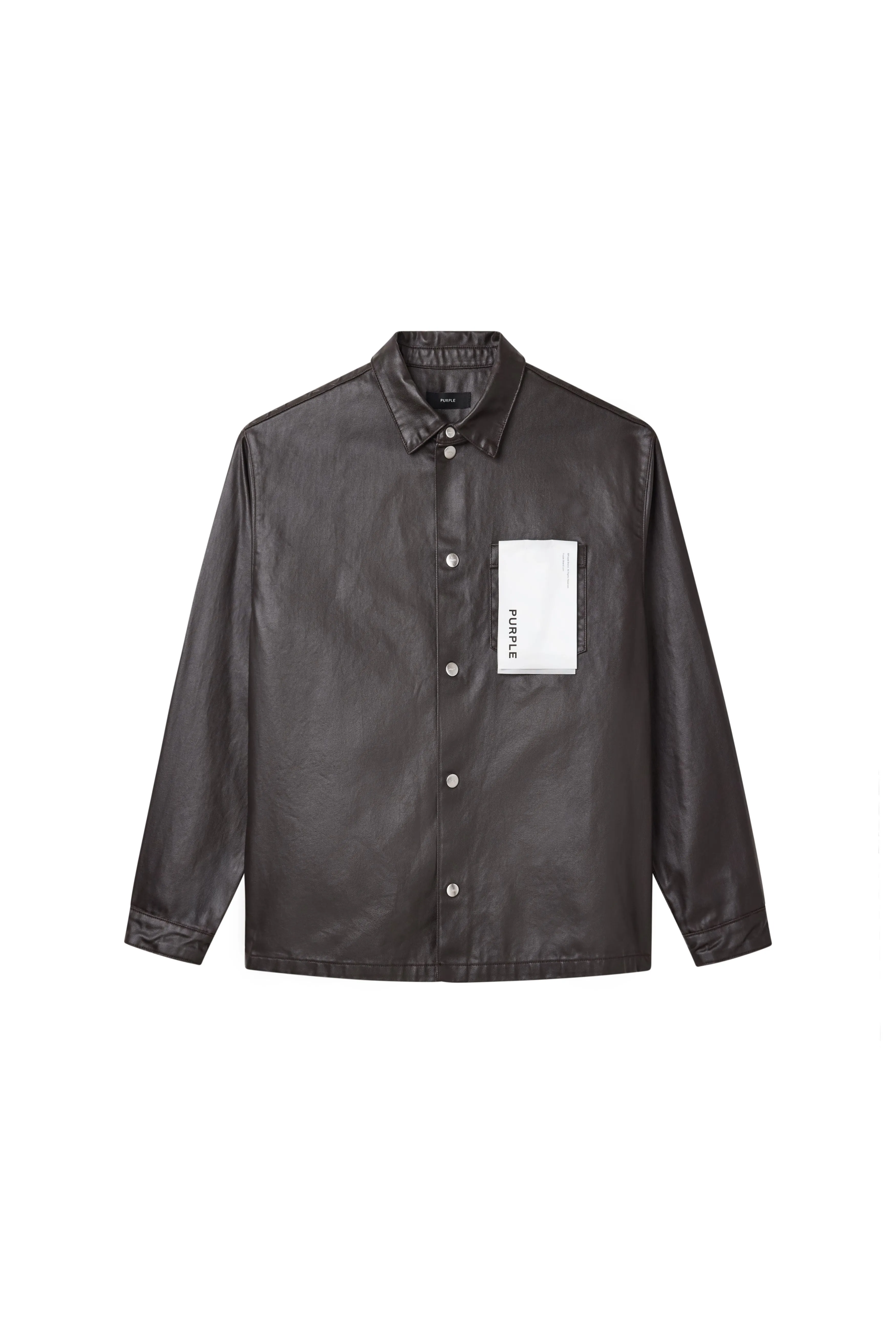 Embossed Monogram Shirt sold by PURPLE BRAND product image thumbnail 4