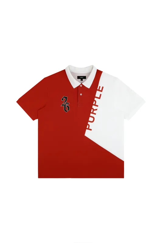 England Pique Polo made by PURPLE BRAND