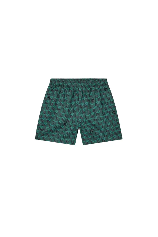 Cube Monogram Short made by PURPLE BRAND