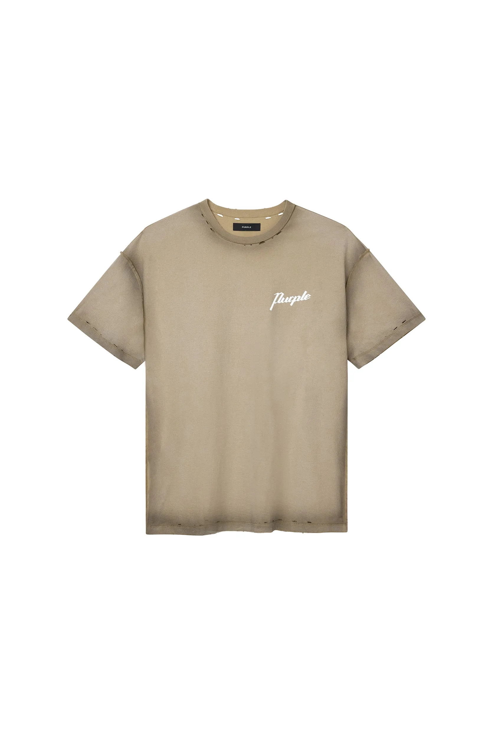 Working Script Tee sold by PURPLE BRAND