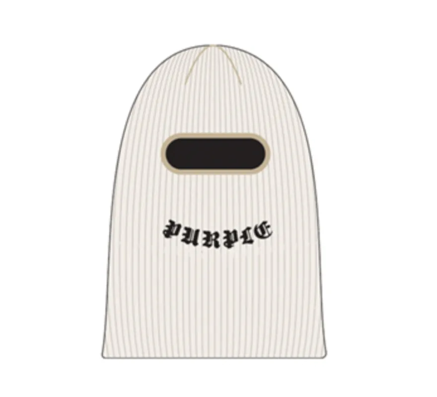 Gothic Wordmark Balaclava made by PURPLE BRAND