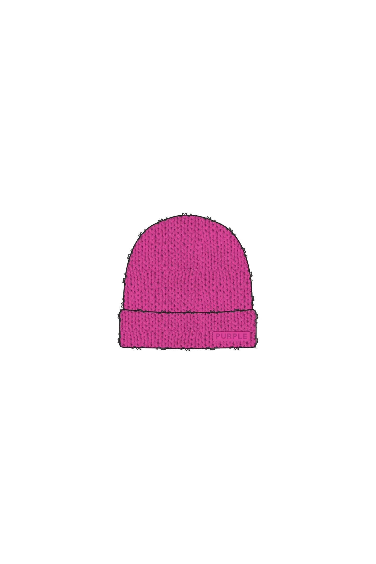 Mohair Purple Brand Beanie sold by PURPLE BRAND