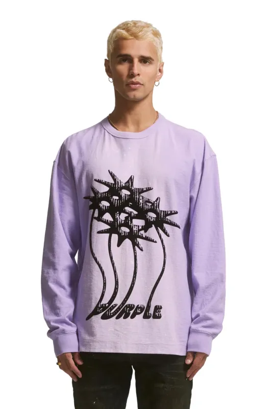 P204 Flower Palm Lavender made by PURPLE BRAND
