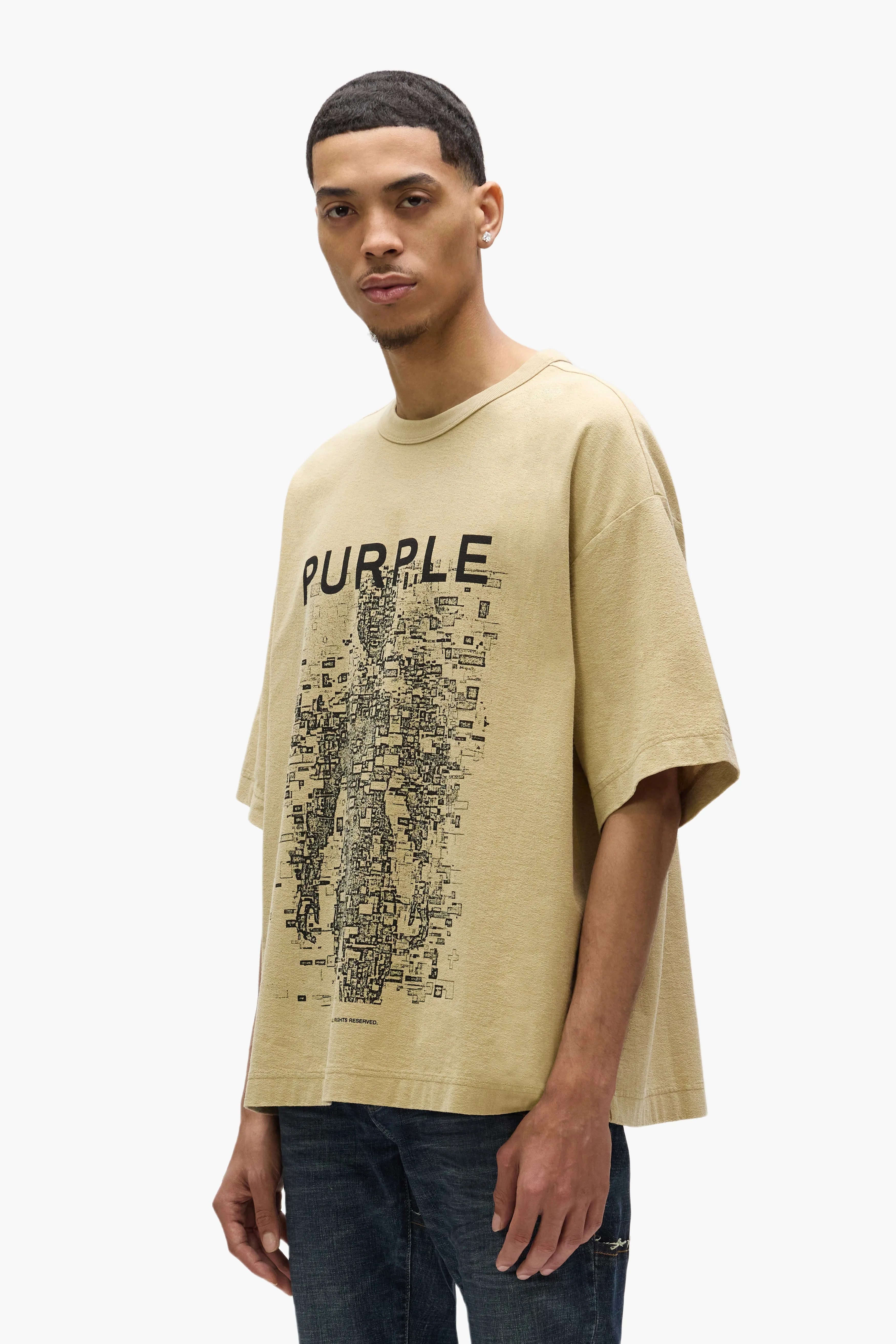 Atoms Tee sold by PURPLE BRAND product image thumbnail 2