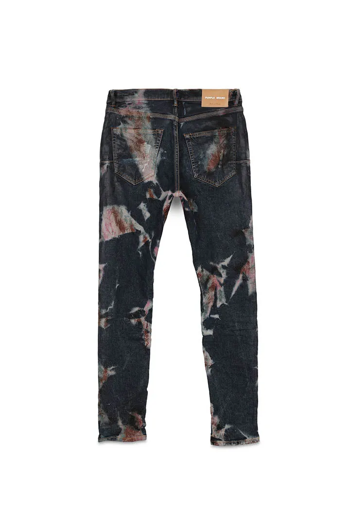 Multicolor Spray Over Bleached Indigo sold by PURPLE BRAND product image thumbnail 2