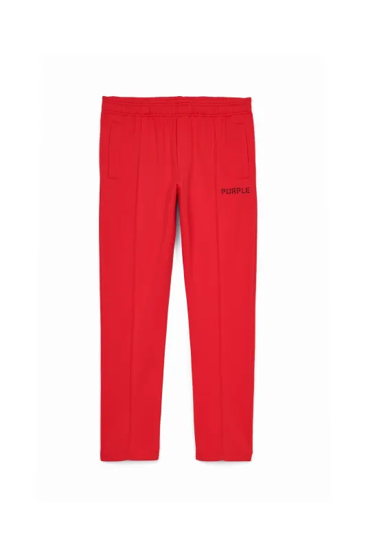 P415 TRACK PANT - Red Track Pant made by PURPLE BRAND