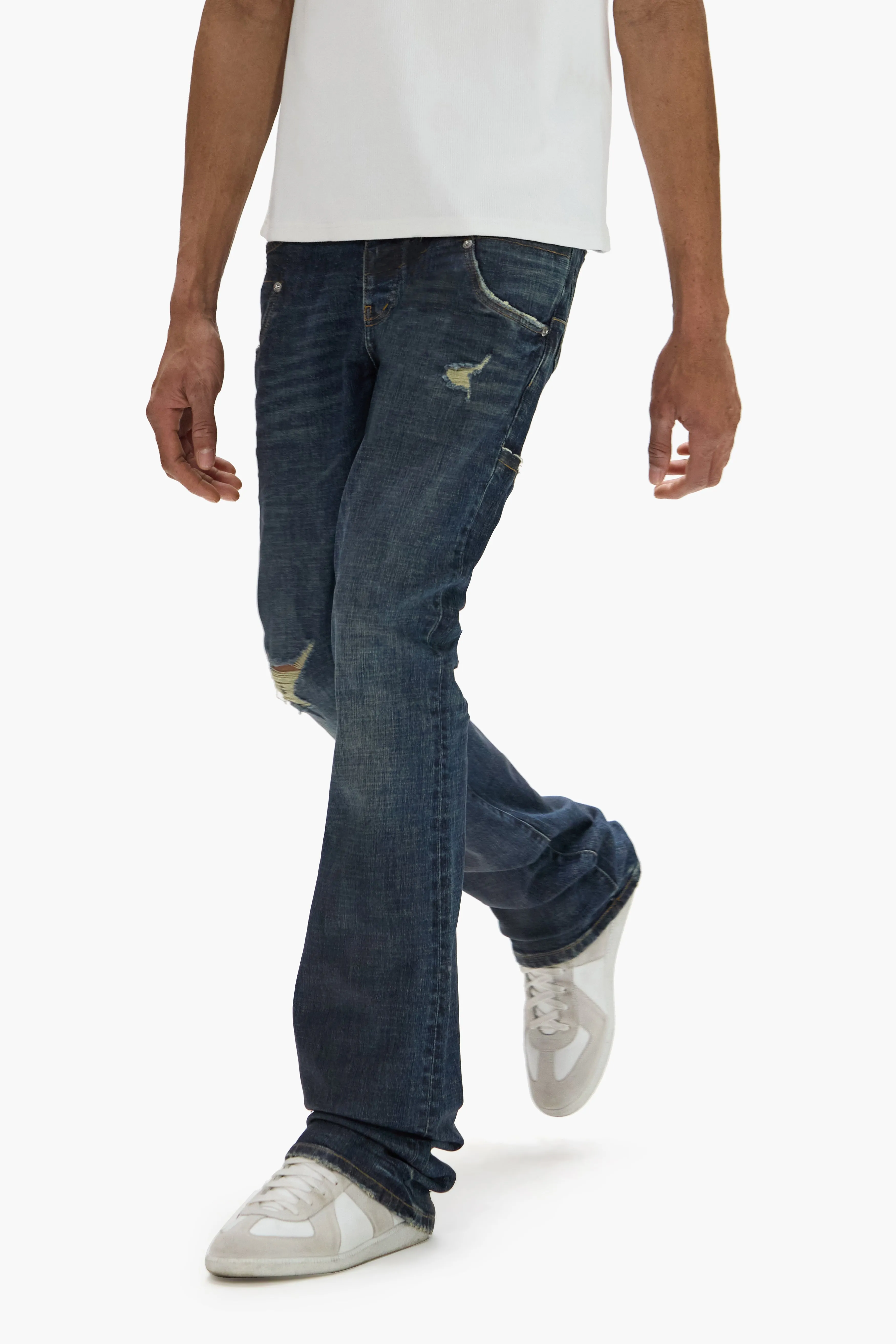 P072 Rinse Coated Double Waist sold by PURPLE BRAND product image thumbnail 3