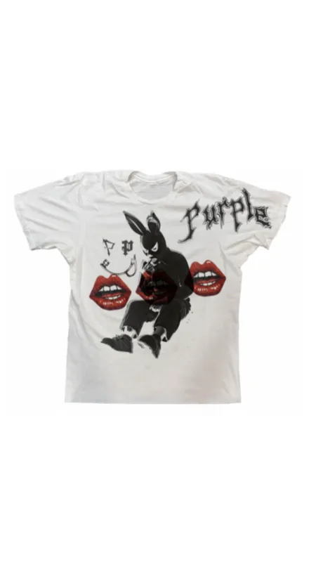 Rabbit Hole Tee made by PURPLE BRAND