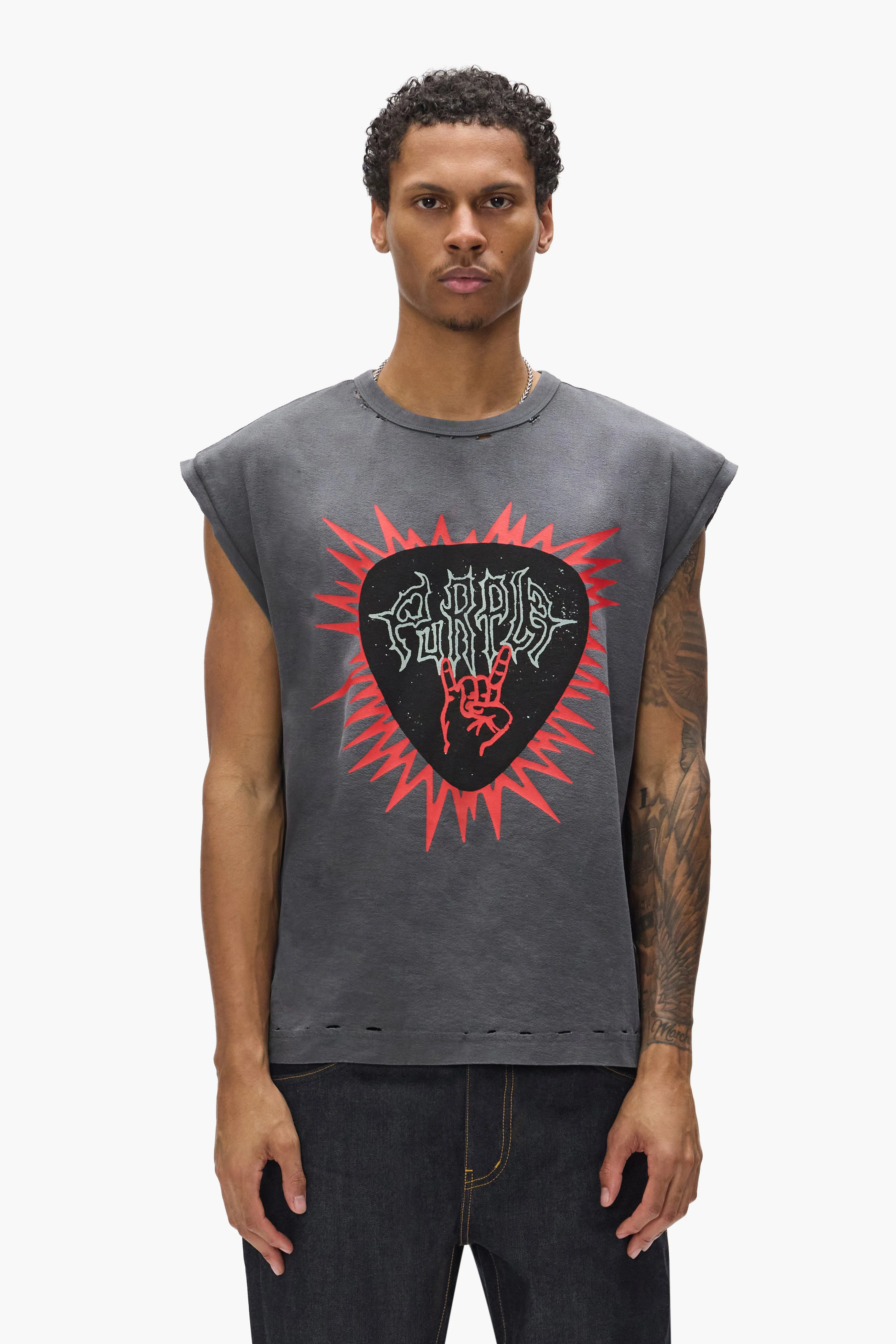 Riot Pick Tee sold by PURPLE BRAND