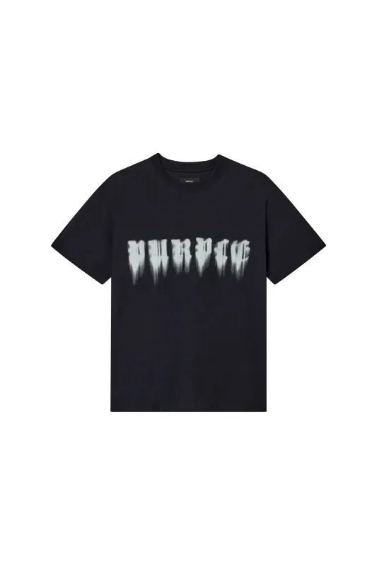 Smudged Gothic Tee made by PURPLE BRAND