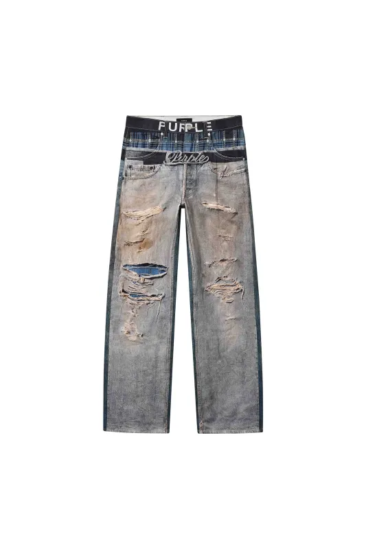 P018 Trompe L'oeil Boxer made by PURPLE BRAND