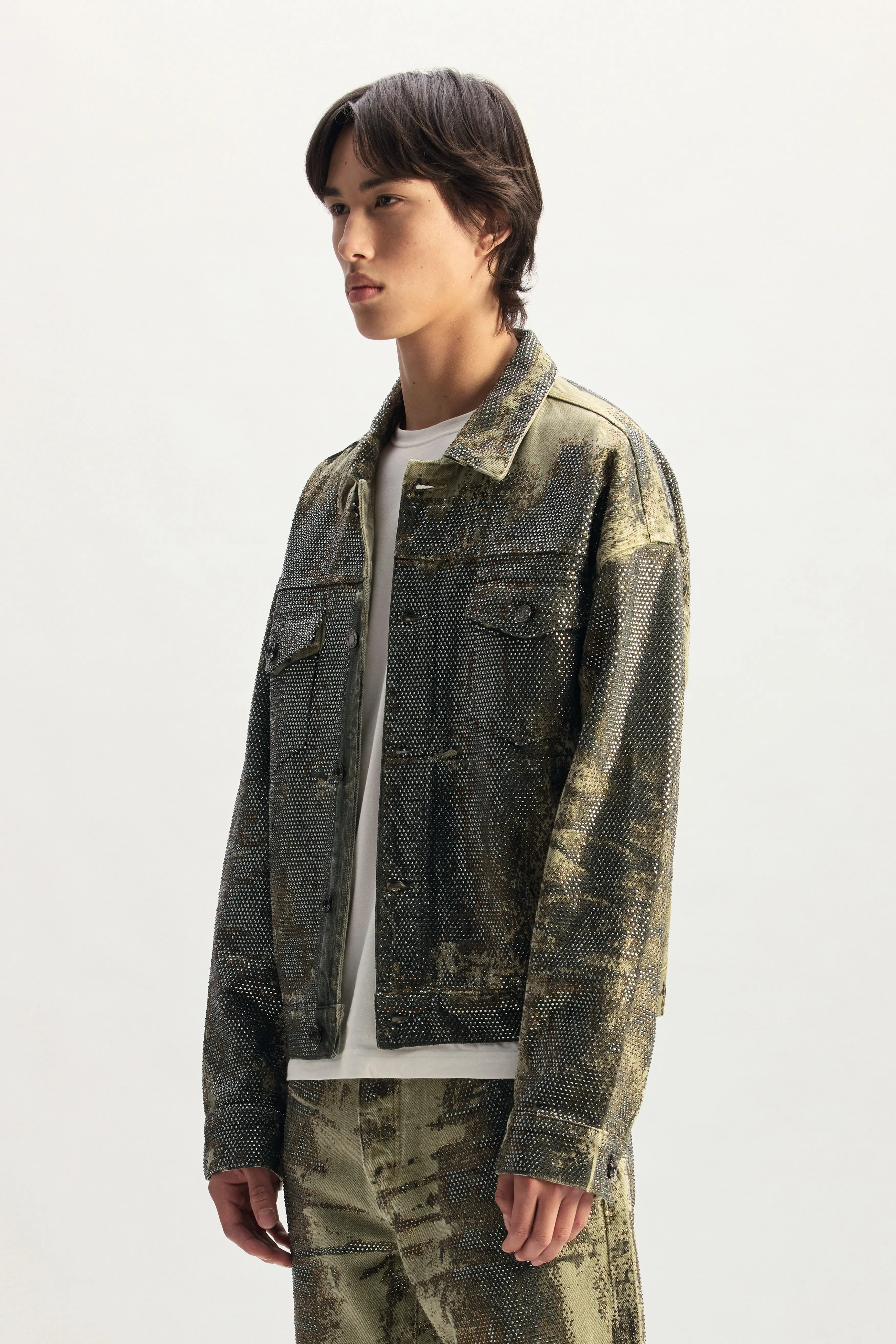 Trompe L'oeil Jacket sold by PURPLE BRAND product image thumbnail 3