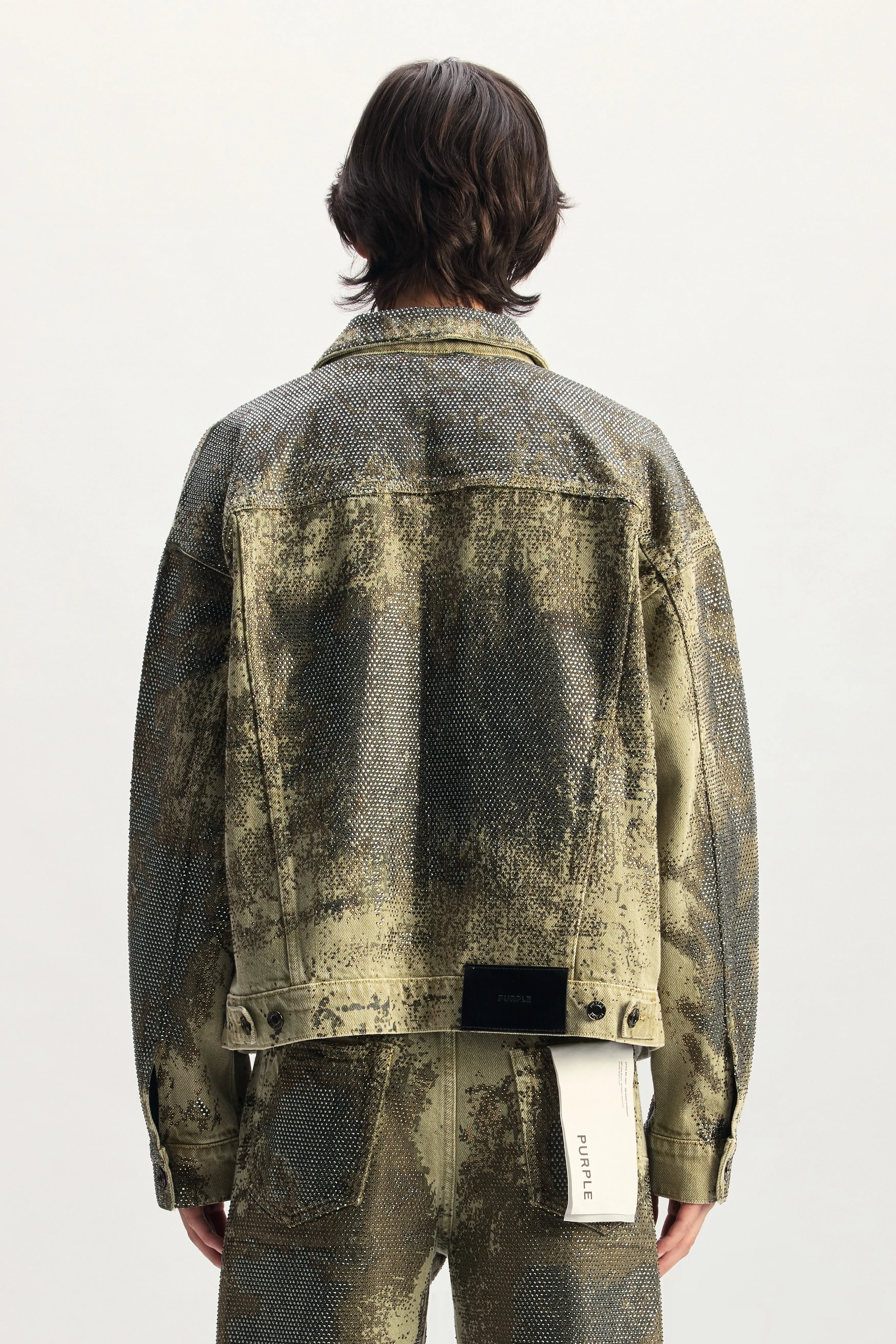 Trompe L'oeil Jacket sold by PURPLE BRAND product image thumbnail 4