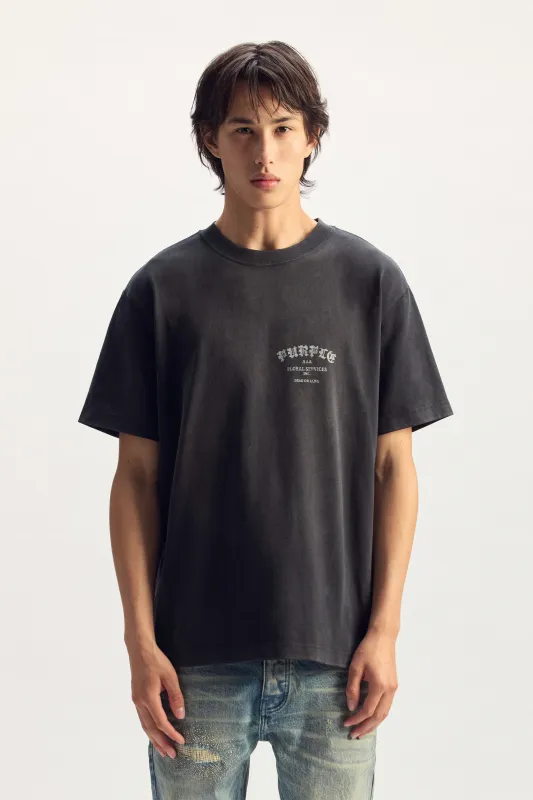 Flowers Fade Tee made by PURPLE BRAND