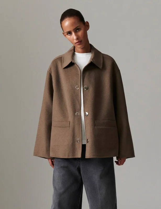 Matteo - Double faced Wool - 190809. CHOCOLATE CHIP made by DAY Birger et Mikkelsen