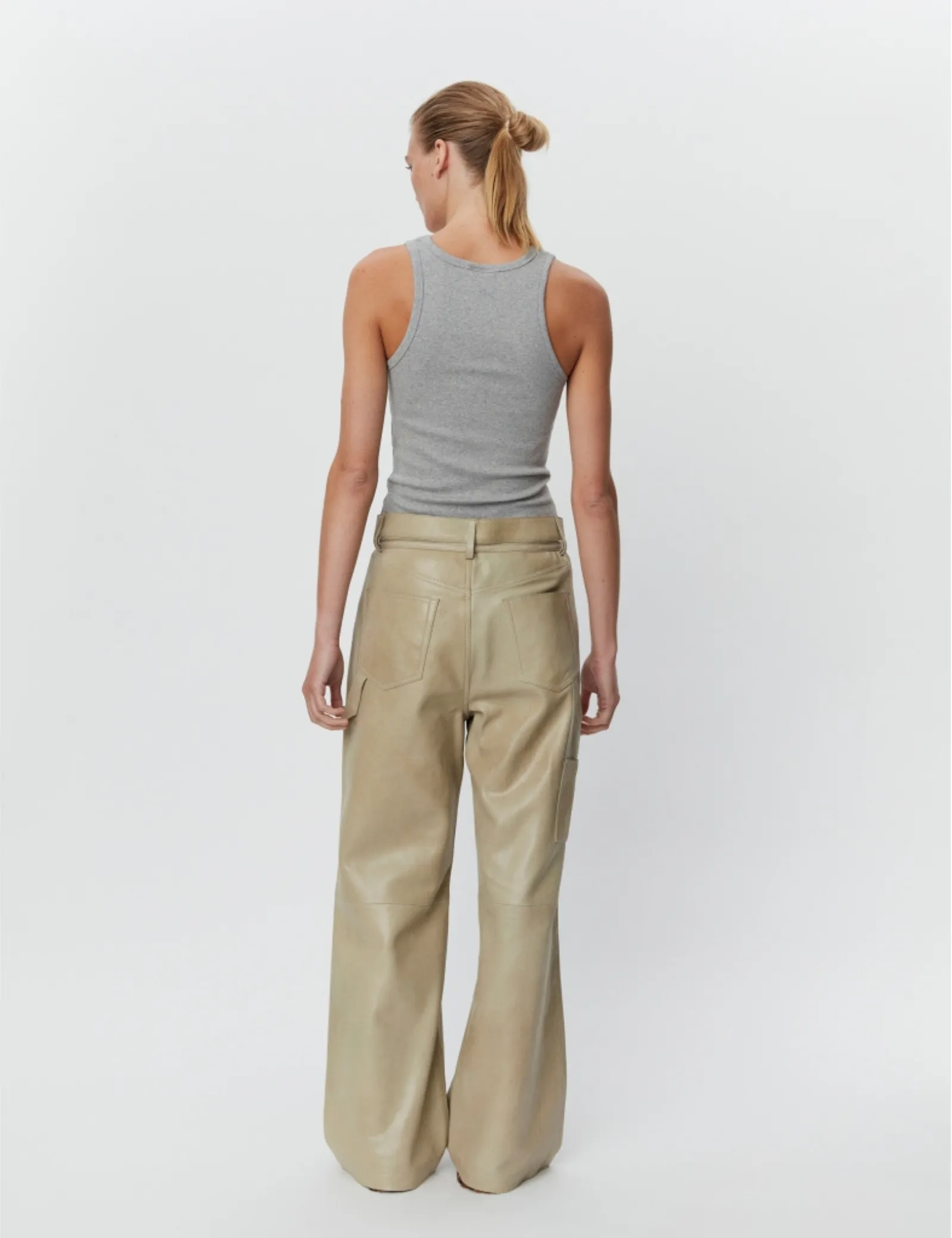 Camilo - Classic Rib - Top - Light Grey Melange sold by DAY Birger et Mikkelsen product image thumbnail 4