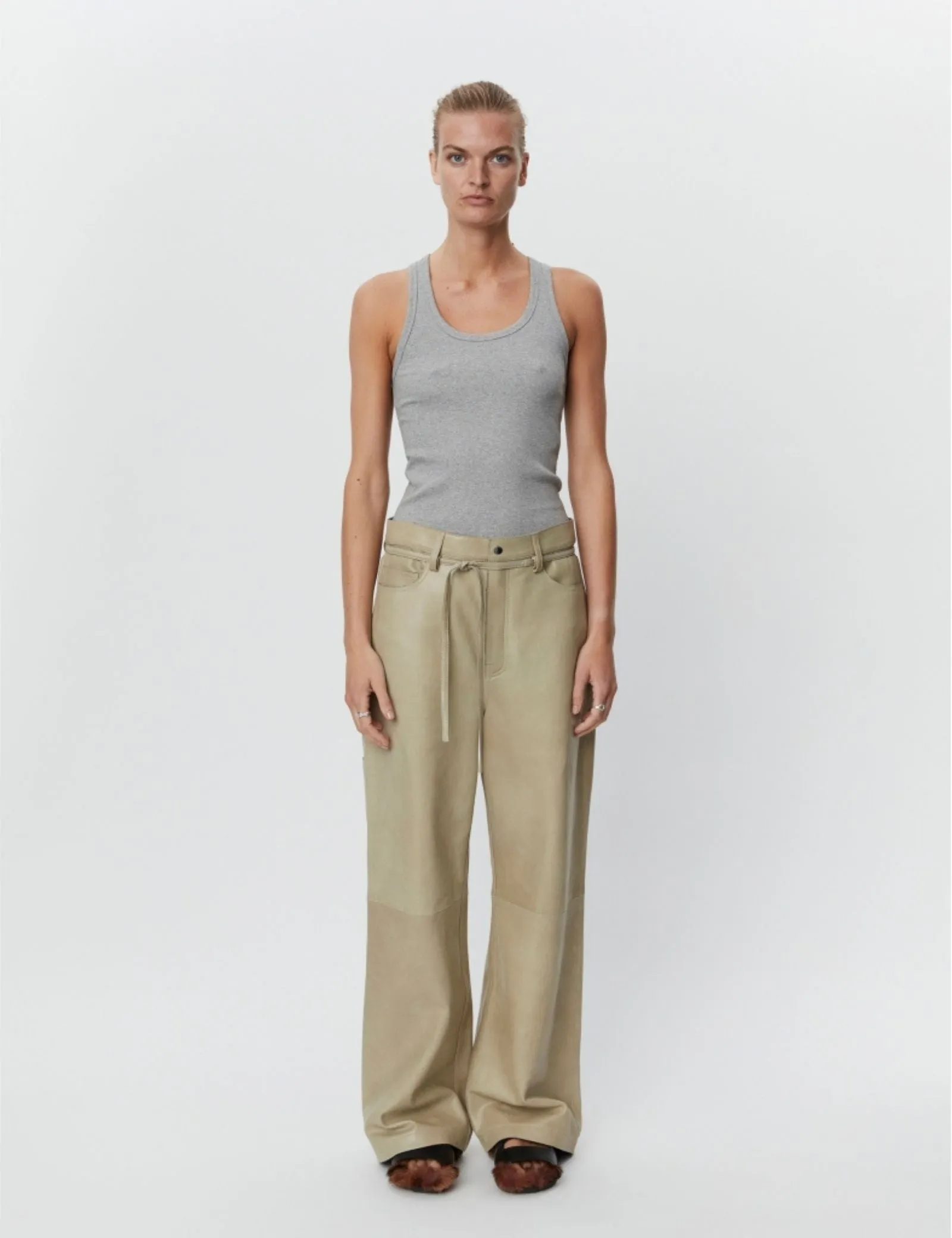 Camilo - Classic Rib - Top - Light Grey Melange sold by DAY Birger et Mikkelsen product image thumbnail 3