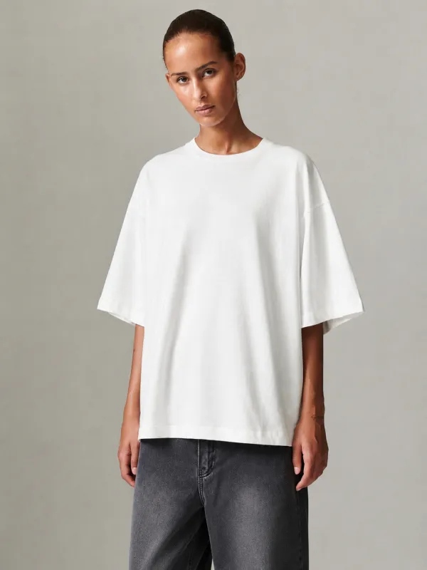 Drew - Heavy Jersey - Bright White made by DAY Birger et Mikkelsen
