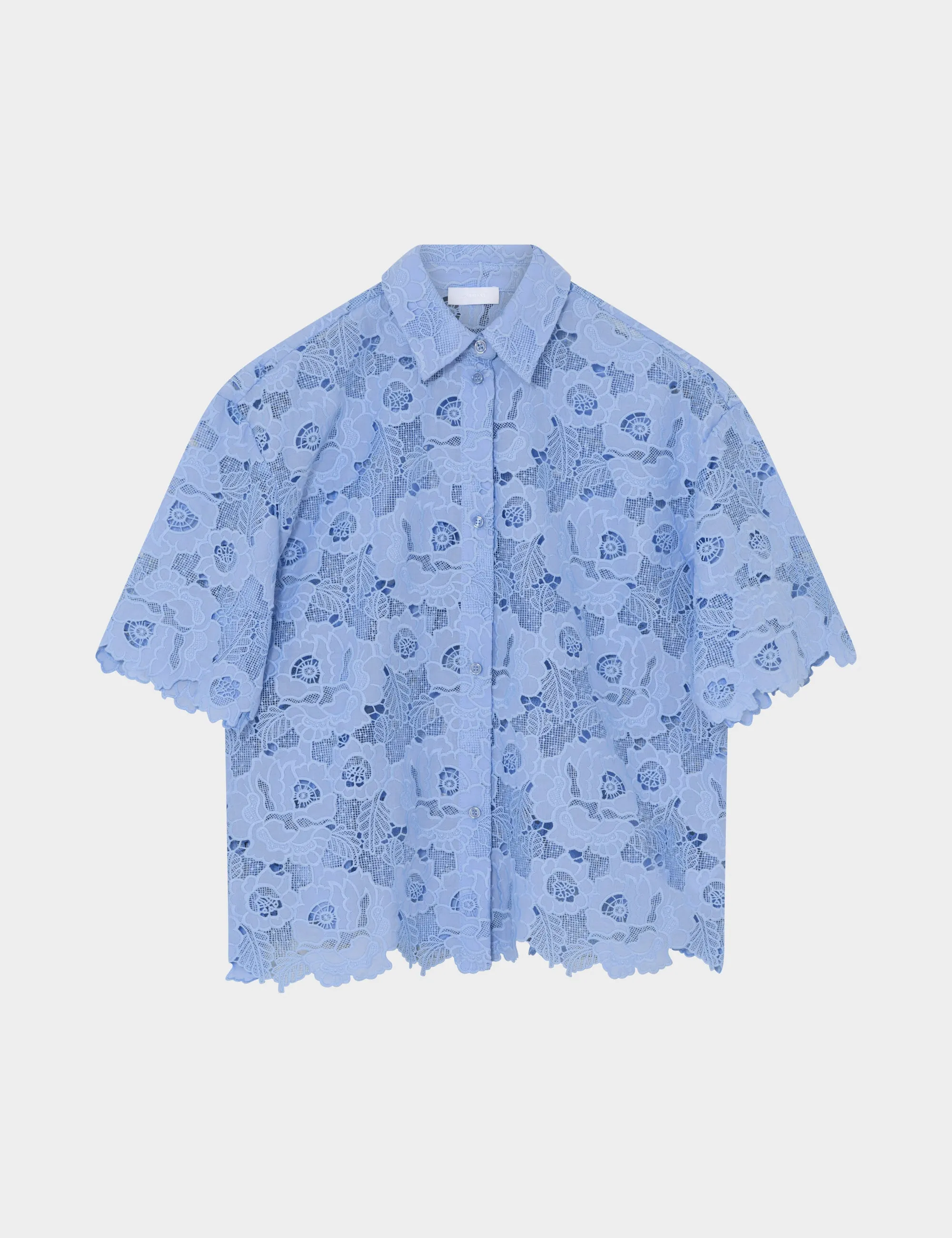 2ND Austinas - Broderi Anglaise Mix - Shirt - CASHMERE BLUE sold by DAY Birger et Mikkelsen product image thumbnail 3