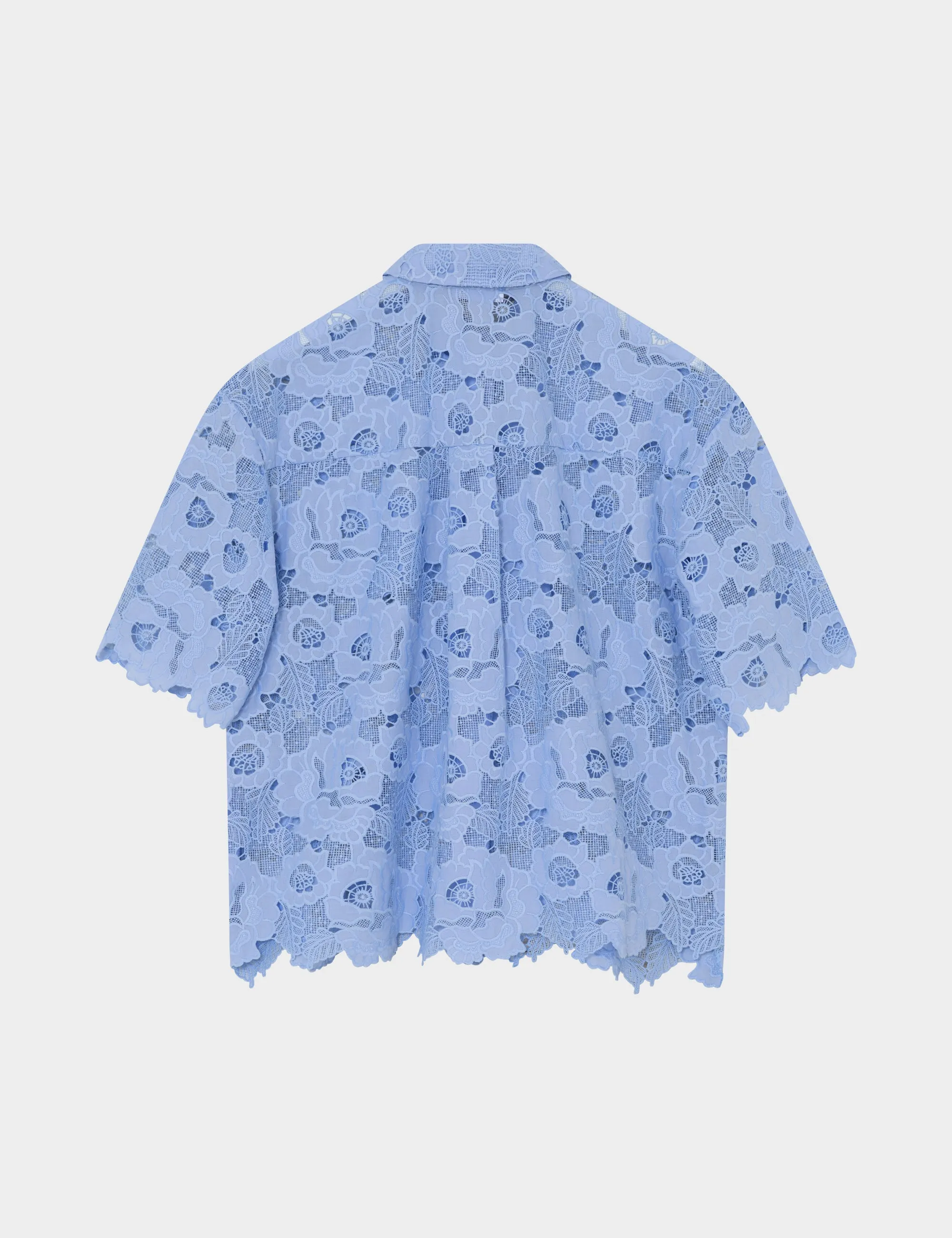 2ND Austinas - Broderi Anglaise Mix - Shirt - CASHMERE BLUE sold by DAY Birger et Mikkelsen product image thumbnail 4