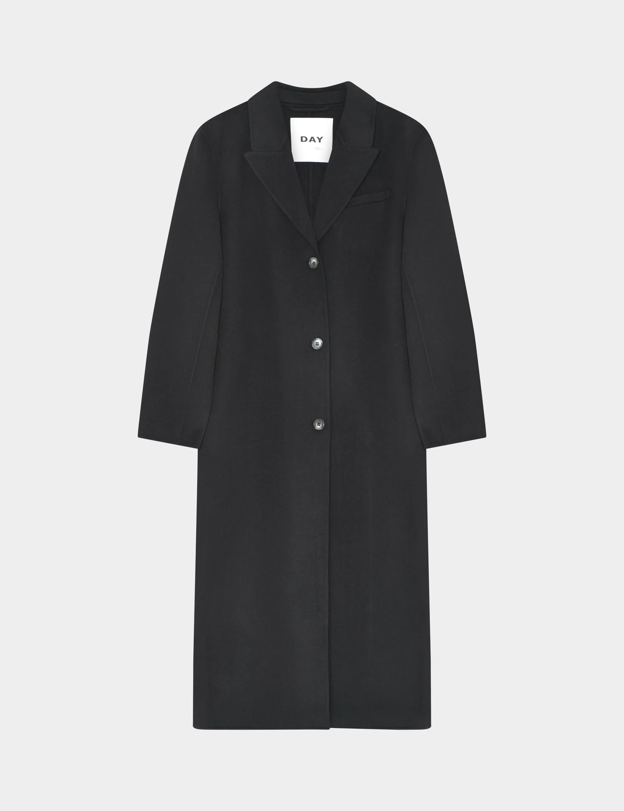 Gloria - Double Faced Wool - Coat - Black sold by DAY Birger et Mikkelsen