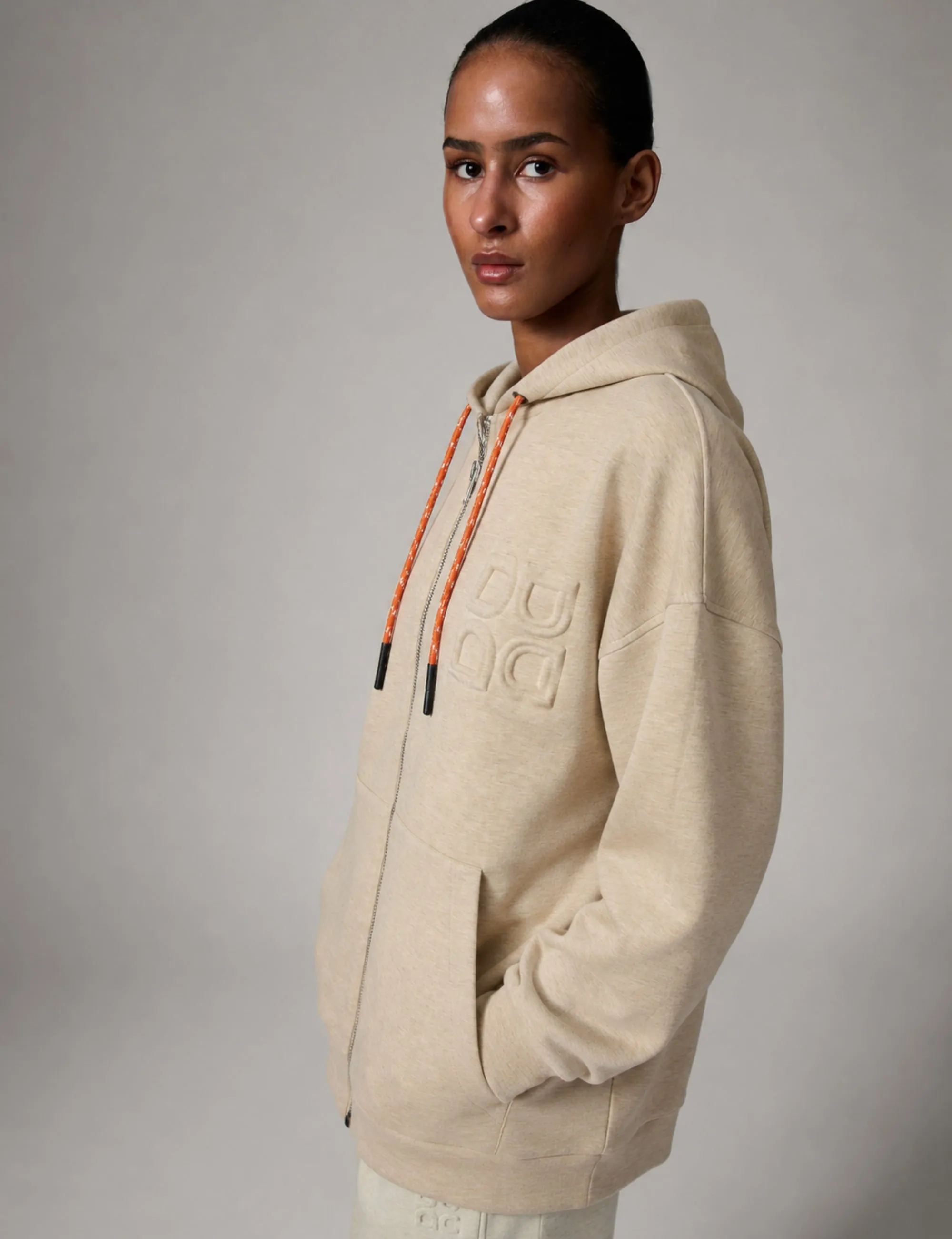 DAYVincy - Scuba - Hoddie - Beige Melange sold by DAY Birger et Mikkelsen product image thumbnail 2