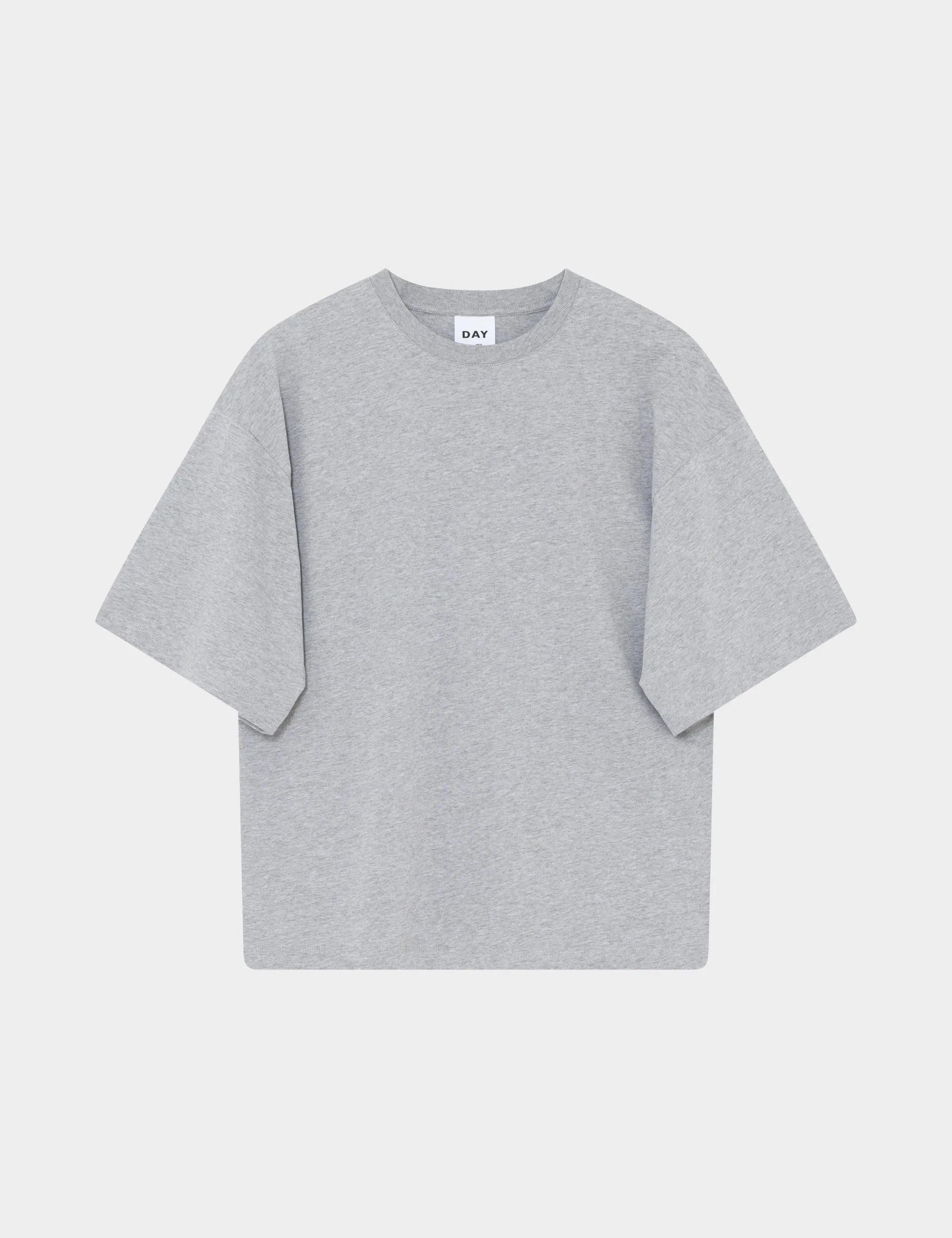 Drew - Heavy Jersey - T-shirt - Light Grey Melange sold by DAY Birger et Mikkelsen