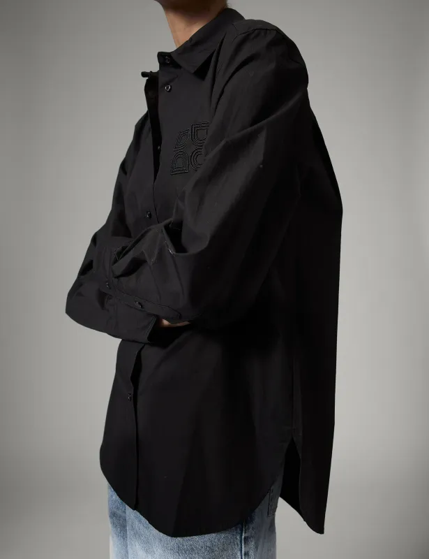 Jojo - Poplina - Shirts - Black made by DAY Birger et Mikkelsen